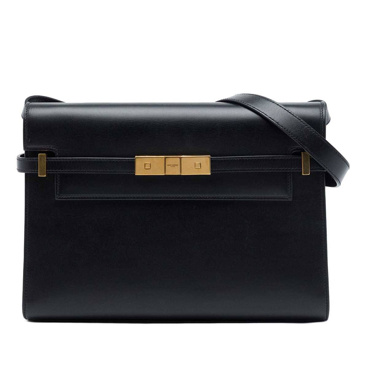 Saint Laurent Medium Smooth Calfskin Manhattan Shoulder Bag