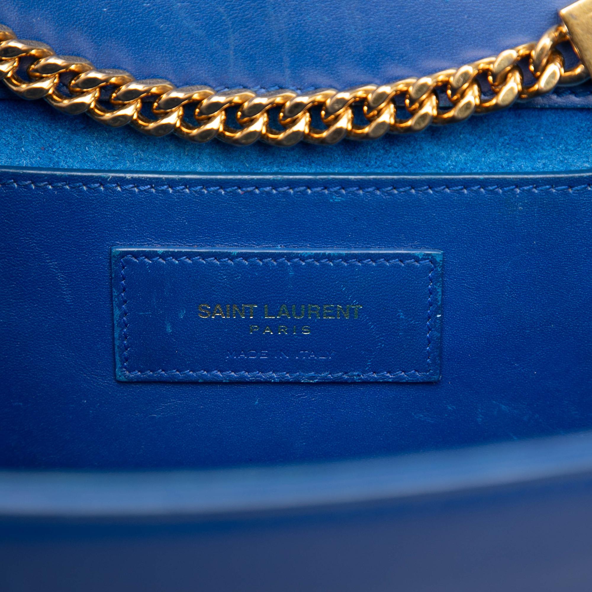 Saint Laurent Medium Smooth Calfskin Monogram Kate Tassel Crossbody