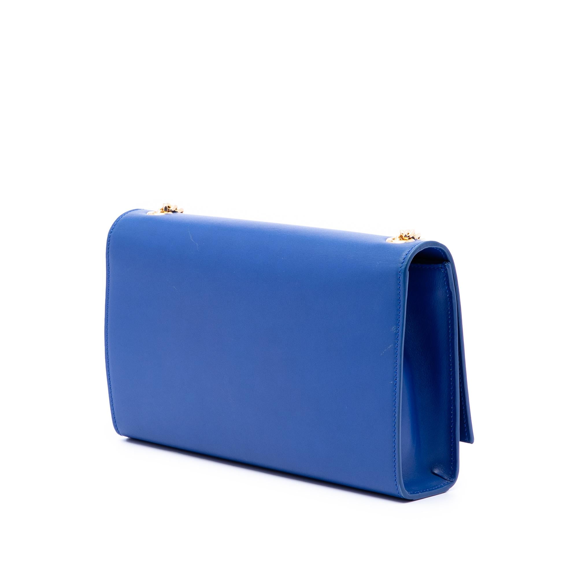 Saint Laurent Medium Smooth Calfskin Monogram Kate Tassel Crossbody