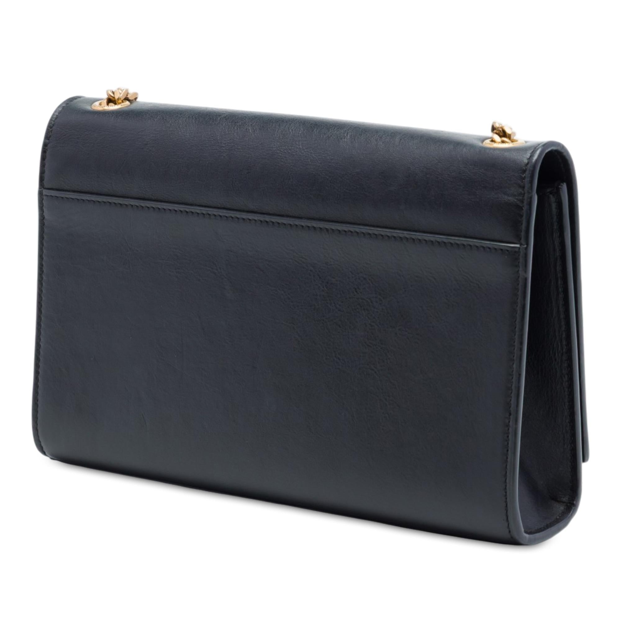 Saint Laurent Medium Smooth Calfskin Rockstar Patchwork Monogram Kate Crossbody