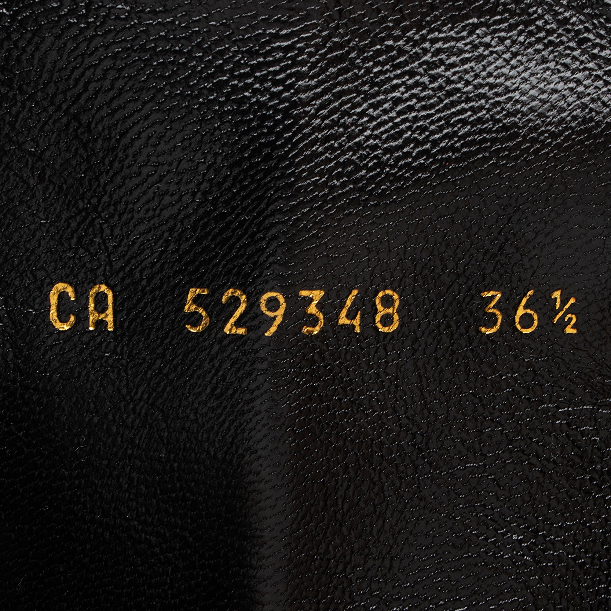 Saint Laurent Metallic Cracked Leather Lou Ankle Boots - Size 6.5 / 36.5