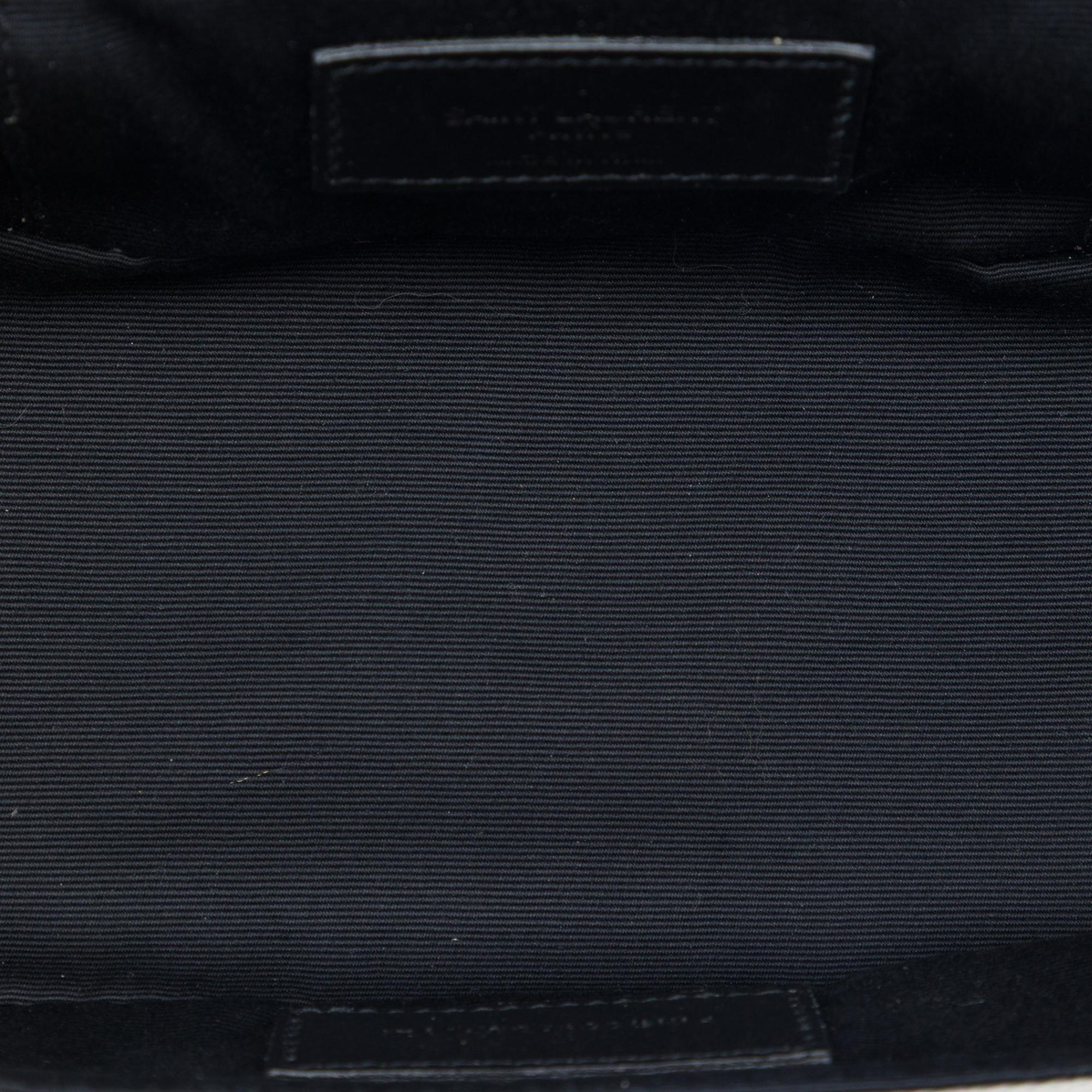 Saint Laurent Mini Quilted Lambskin Gaby Vanity Bag