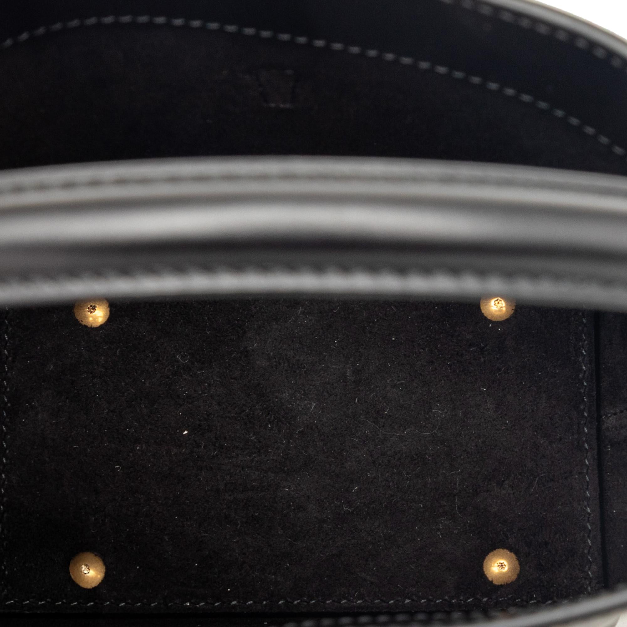 Saint Laurent Mini Shiny Calfskin Le 37 Bucket Bag