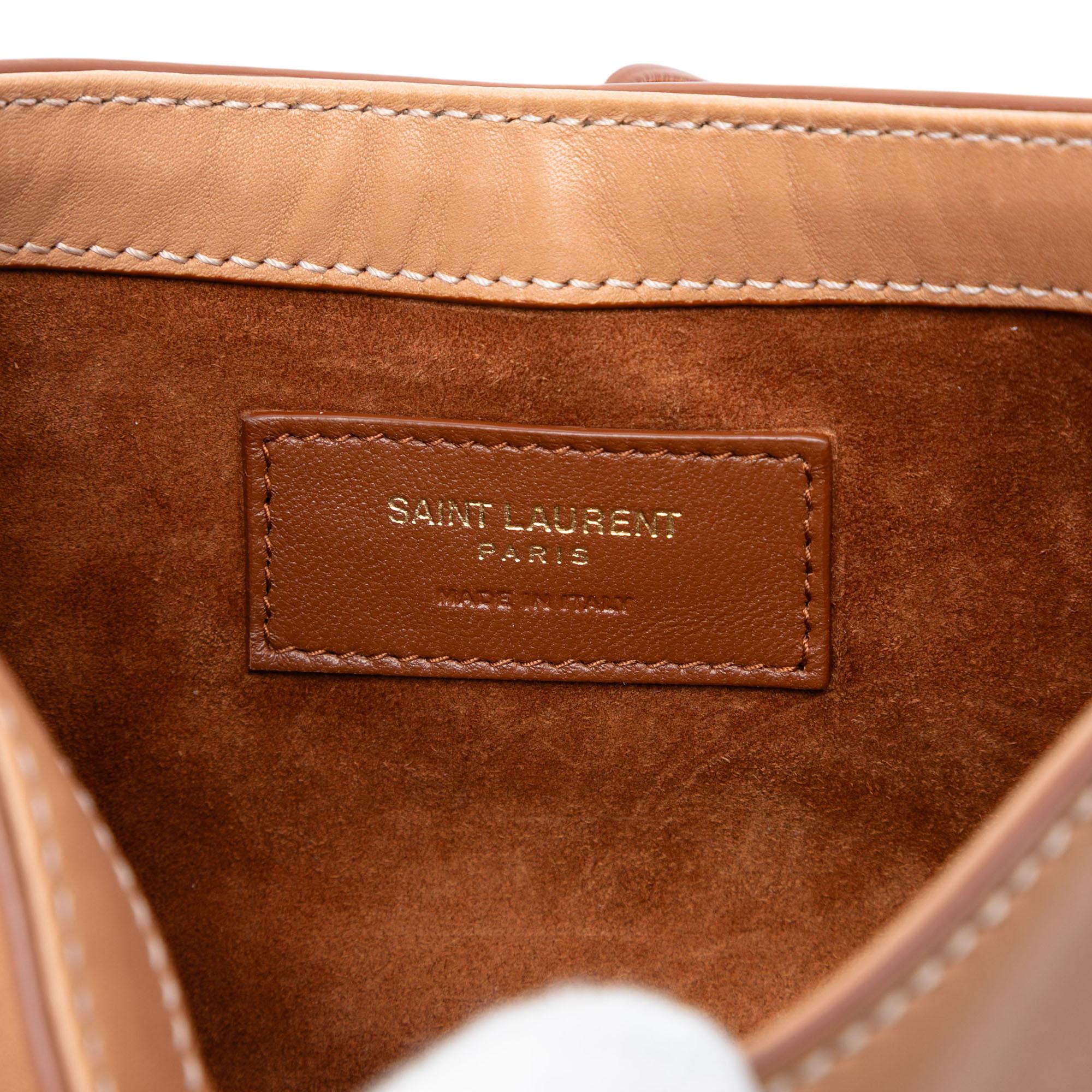 Saint Laurent Mini Smooth Calfskin Le 5 a 7