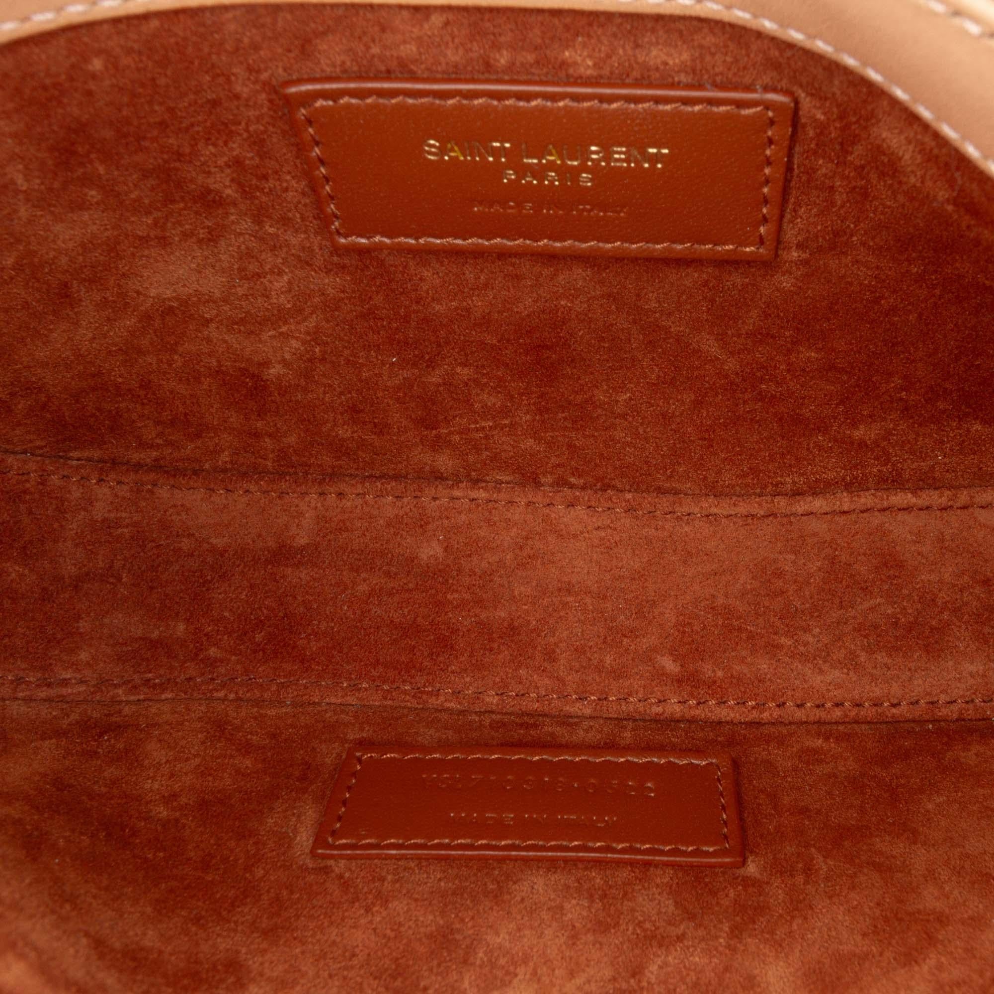 Saint Laurent Mini Smooth Calfskin Le 5 a 7