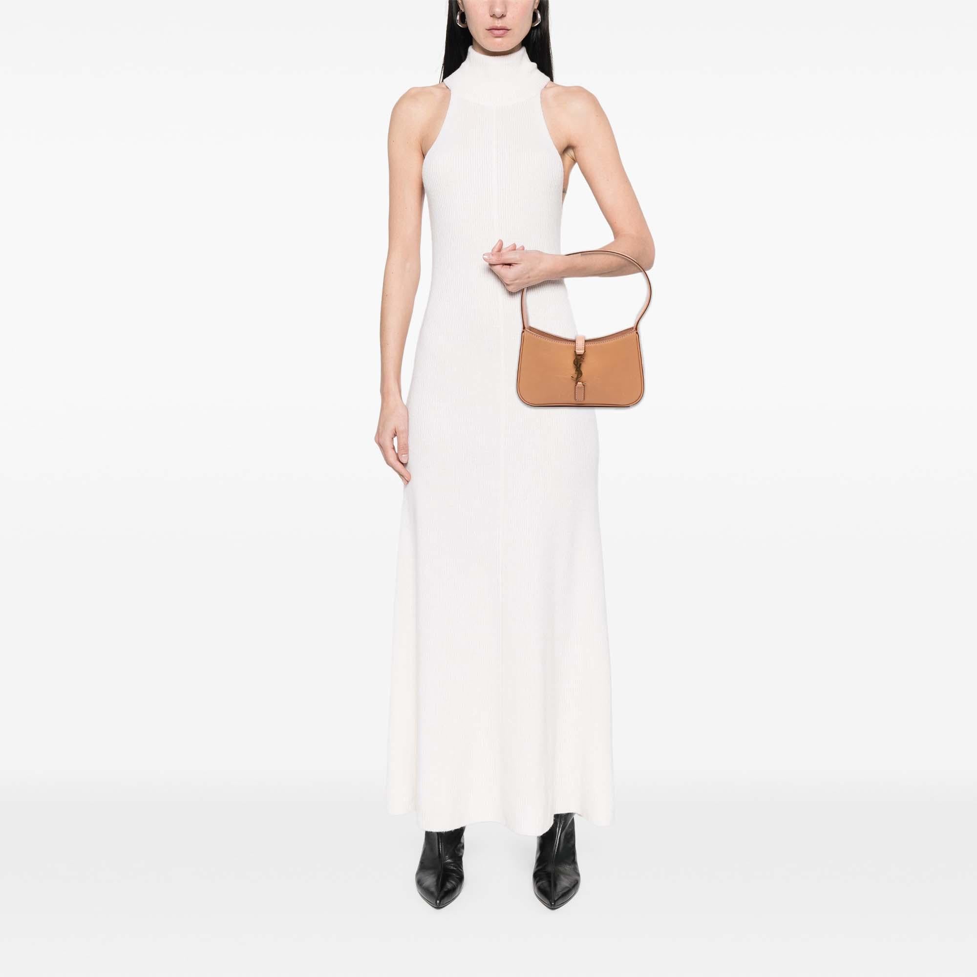 Saint Laurent Mini Smooth Calfskin Le 5 a 7