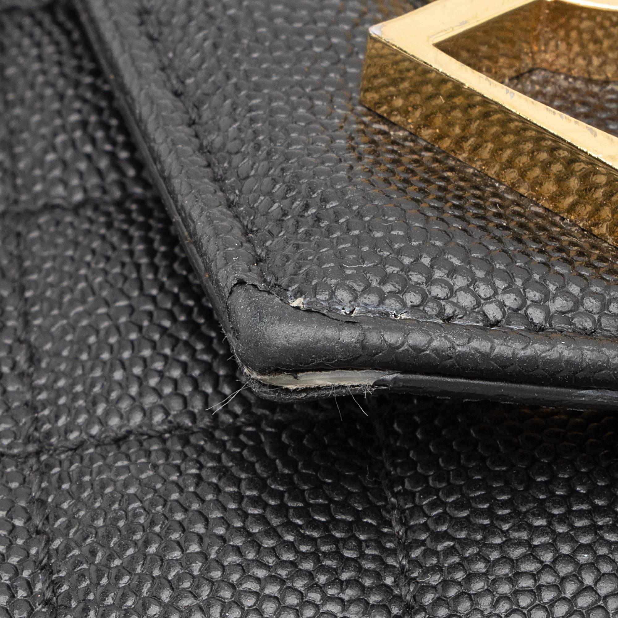 Saint Laurent Mixed Matelasse Calfskin Monogram Large Shoulder Bag (SHF-YGWG8h)