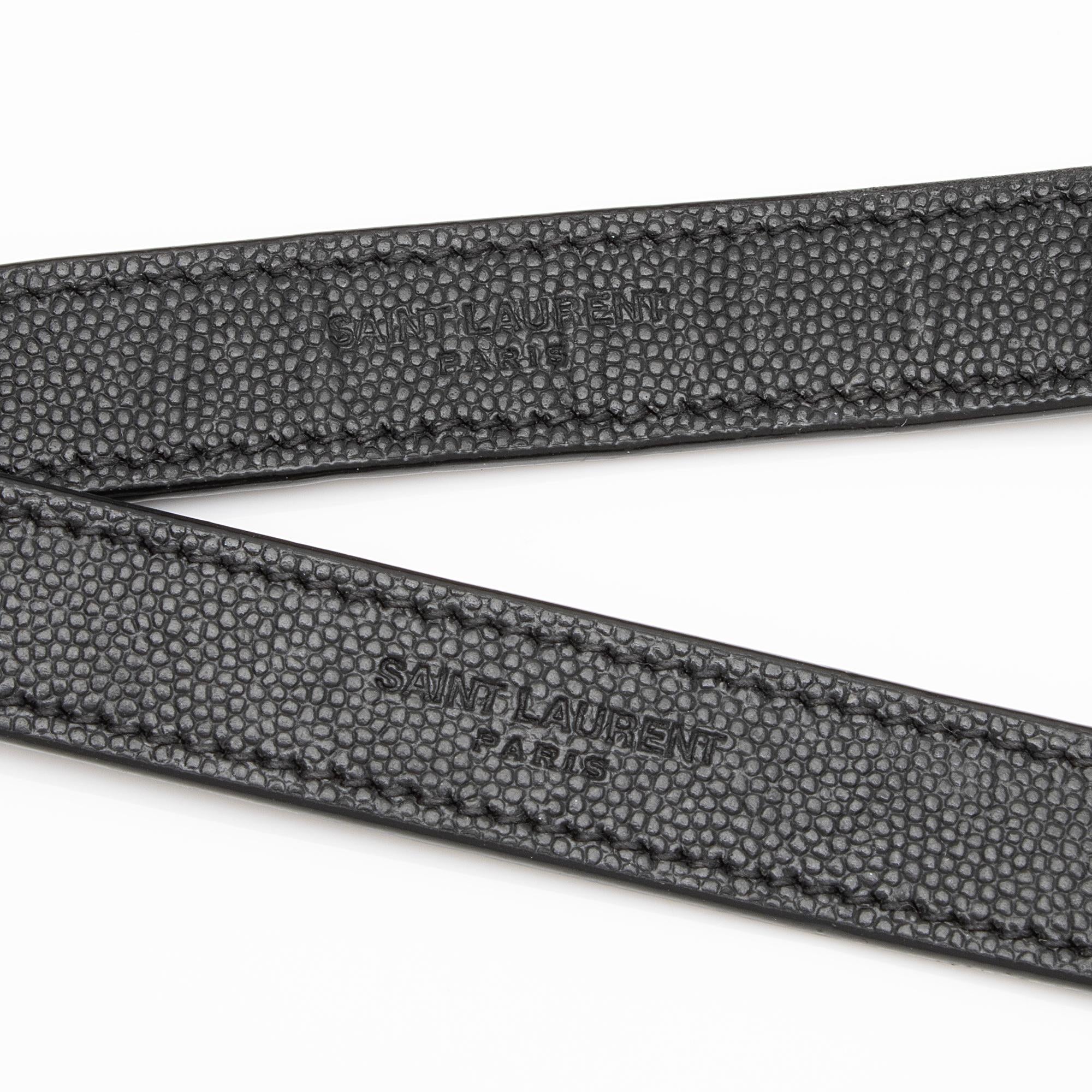 Saint Laurent Mixed Matelasse Calfskin Monogram Large Shoulder Bag (SHF-YGWG8h)