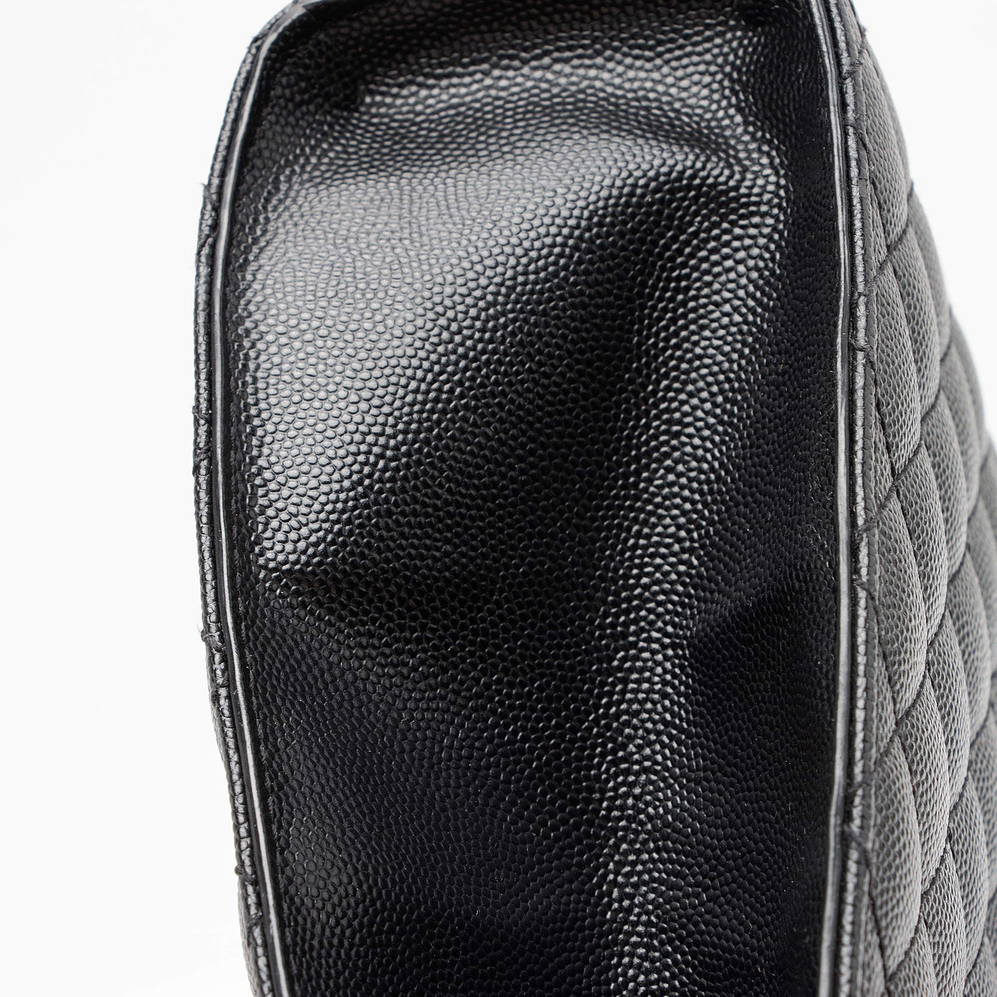 Saint Laurent Mixed Matelasse Grain de Poudre Monogram Large Envelope Bag (SHF-DrXuU1)