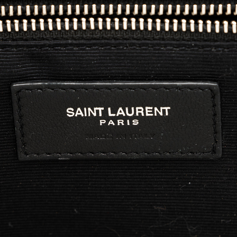 Saint Laurent Mixed Matelasse Grain de Poudre Monogram Large Envelope Bag (SHF-DrXuU1)