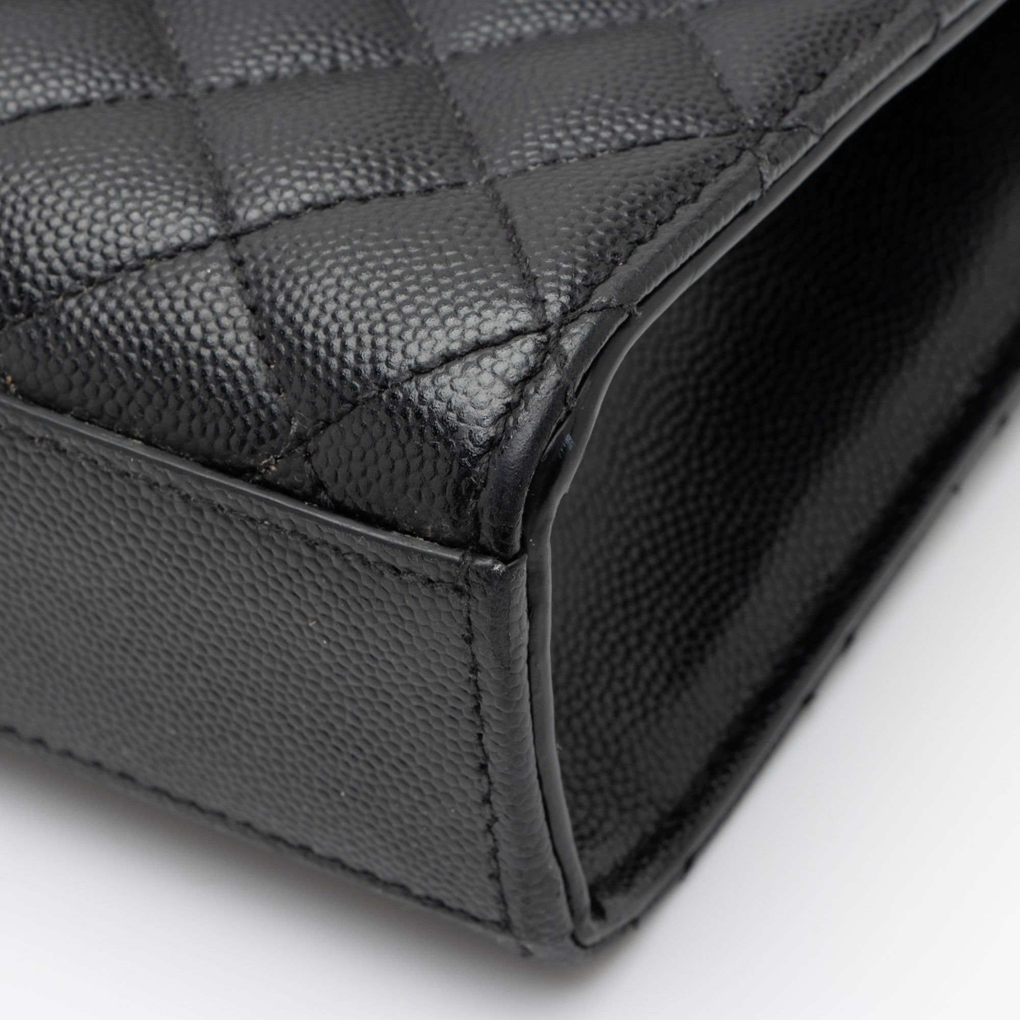 Saint Laurent Mixed Matelasse Grain de Poudre Monogram Medium Shoulder Bag (SHF-nC1SPa)