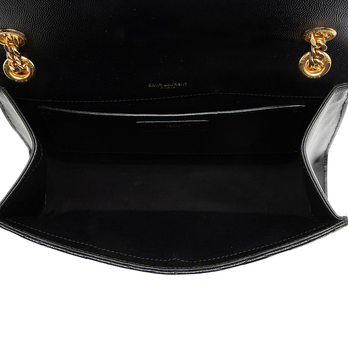 Saint Laurent Mixed Matelasse Grain de Poudre Monogram Medium Shoulder Bag