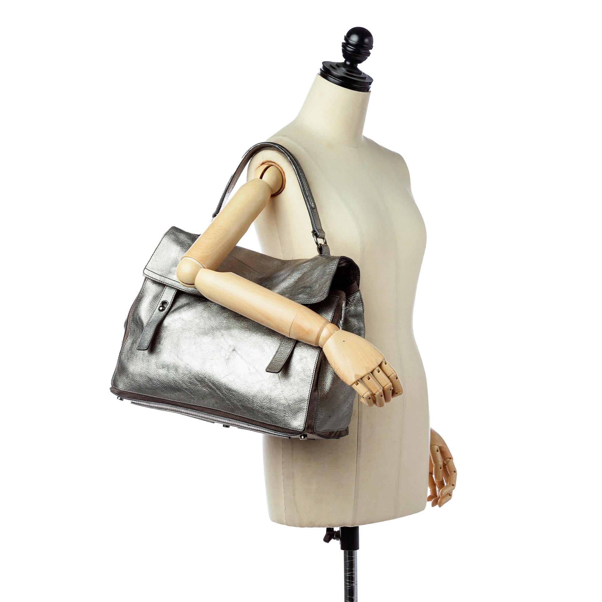 Saint Laurent Muse Two Leather Handbag (SHG-36185)