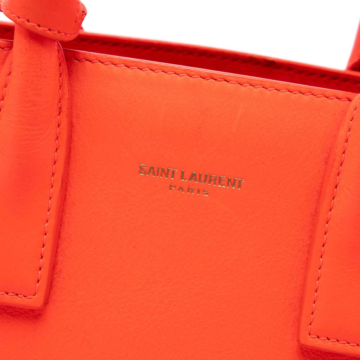 Saint Laurent Nano Leather Sac De Jour Satchel