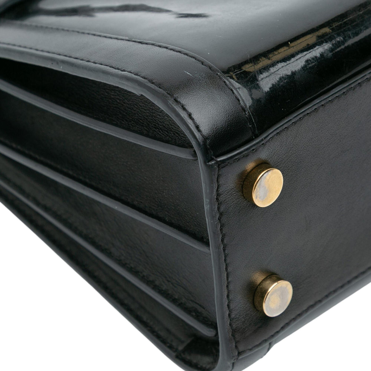 Saint Laurent Nano Patent Sac de Jour Satchel