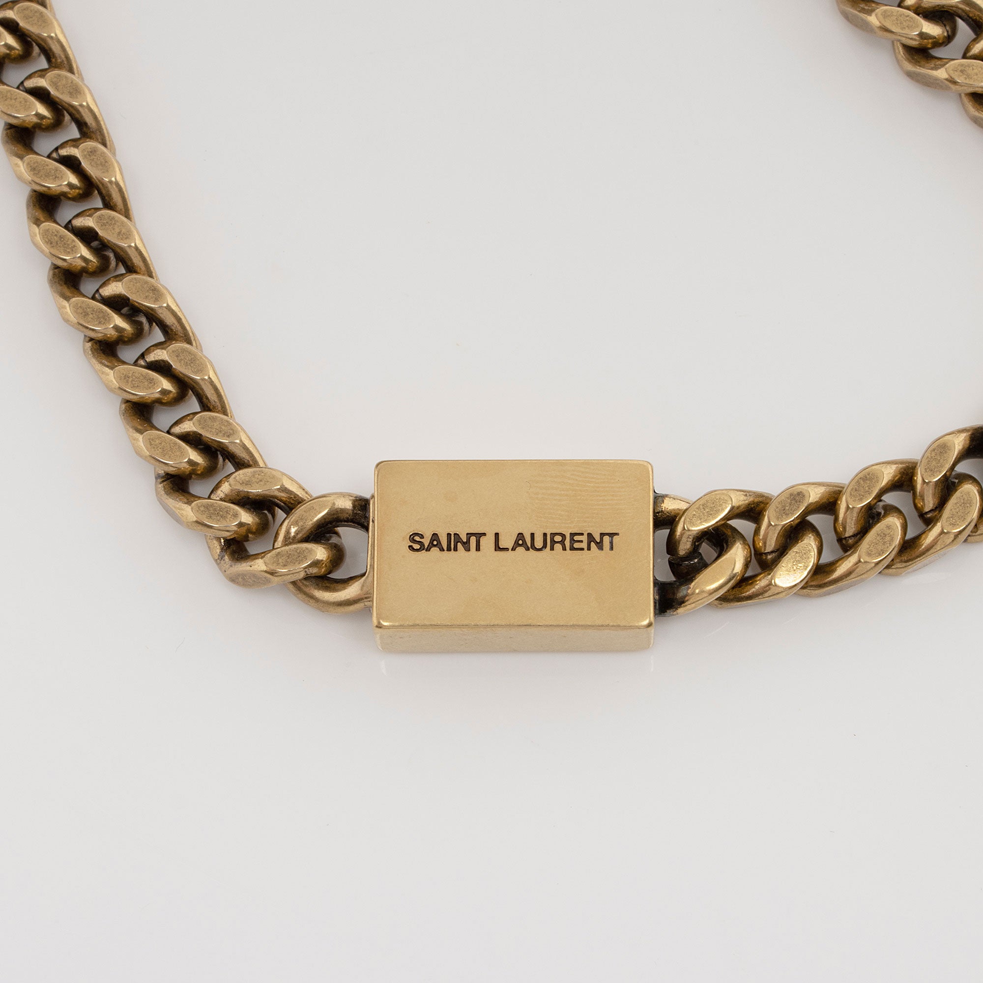 Saint Laurent Nappa Leather Bicolor Kate Small Shoulder Bag (SHF-hS0ZpJ)