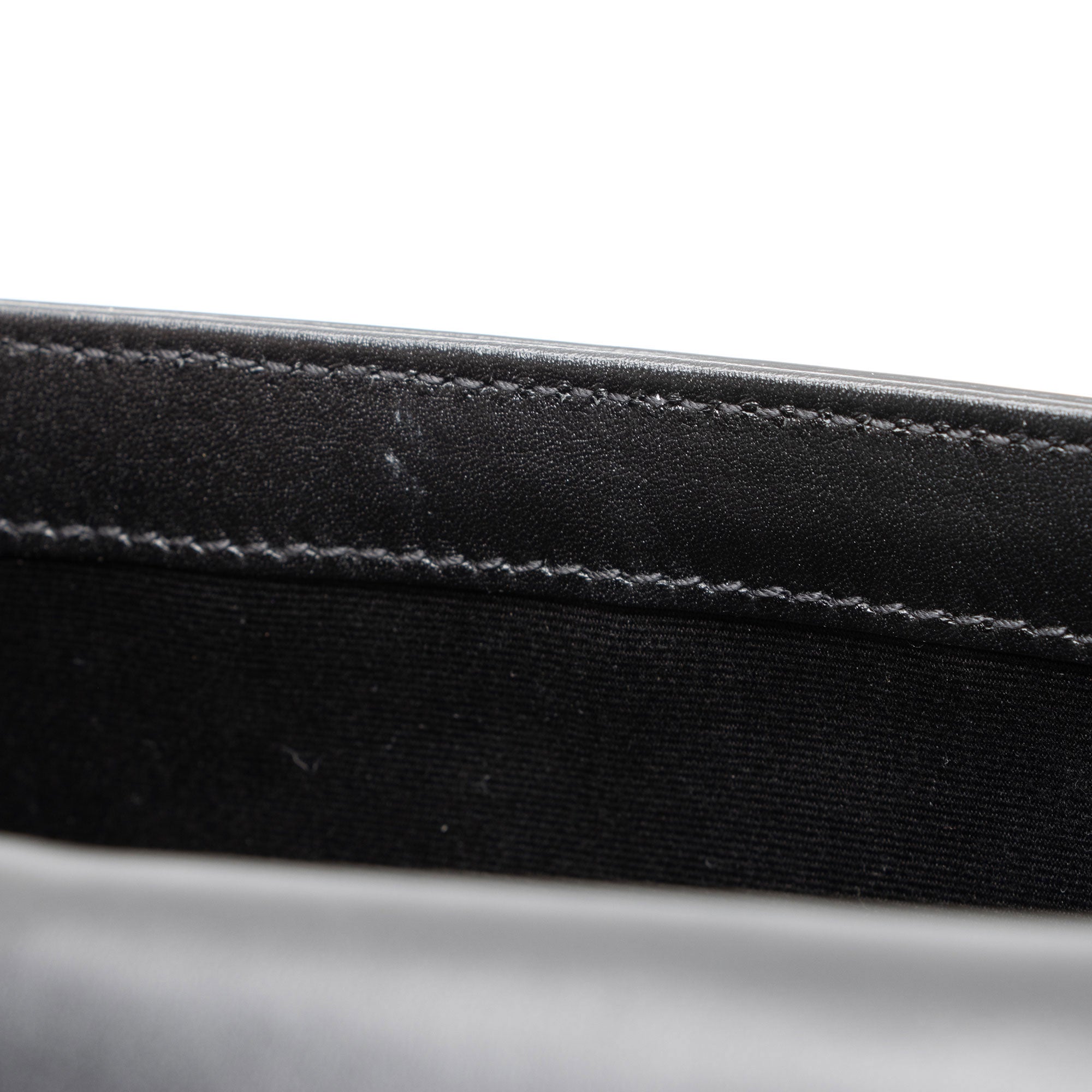 Saint Laurent Nappa Leather Bicolor Kate Small Shoulder Bag (SHF-hS0ZpJ)