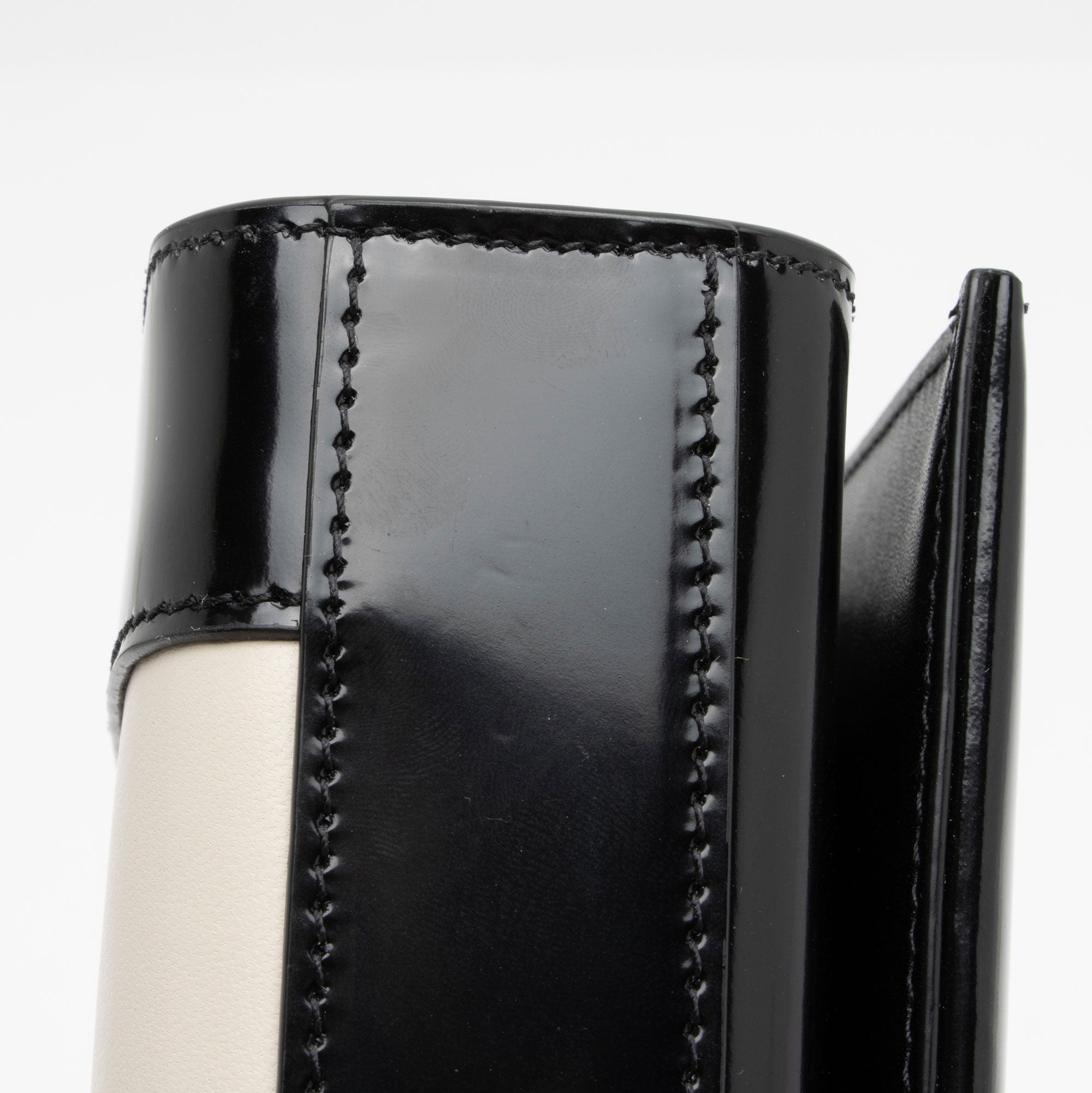 Saint Laurent Nappa Leather Bicolor Kate Small Shoulder Bag (SHF-hS0ZpJ)