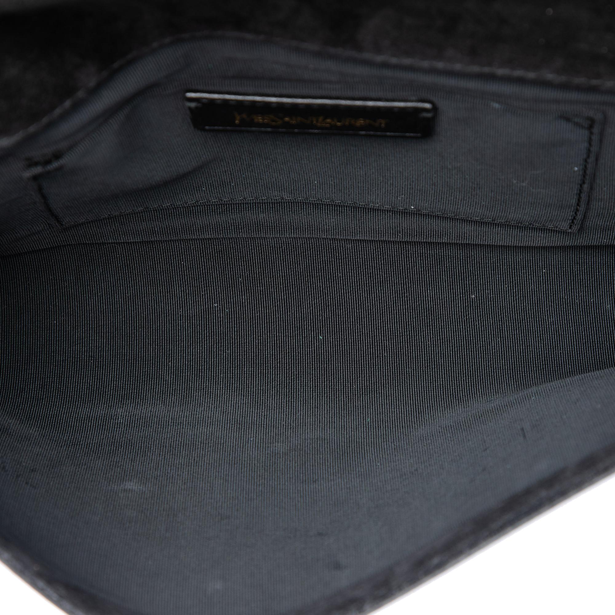 Saint Laurent Patent Chyc Ligne Clutch
