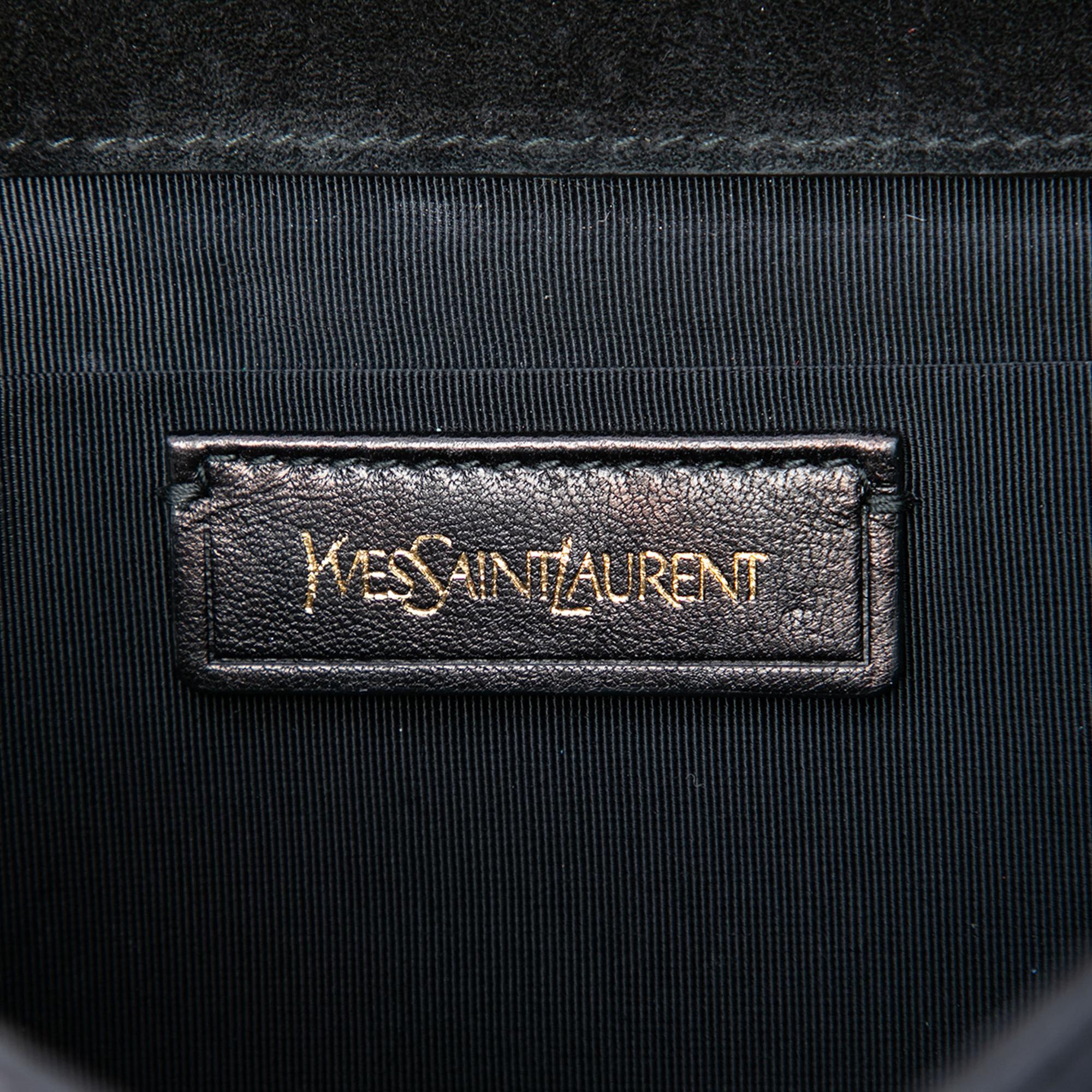 Saint Laurent Patent Chyc Ligne Clutch