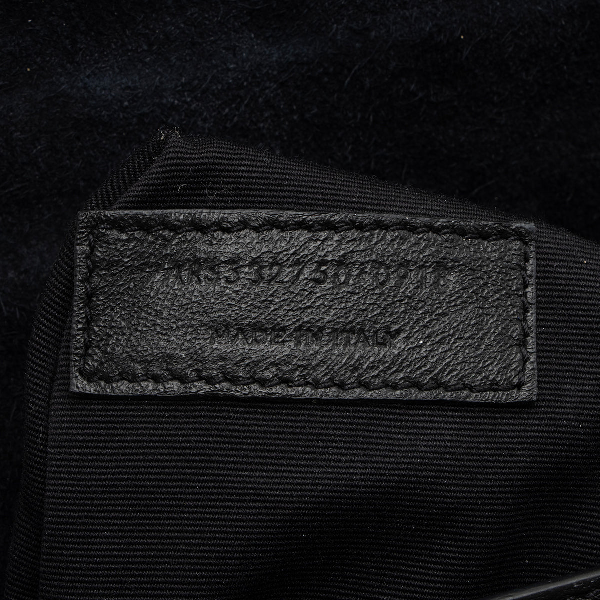 Saint Laurent Croc Embossed Patent Leather Monogram Cassandra Medium Chain Bag