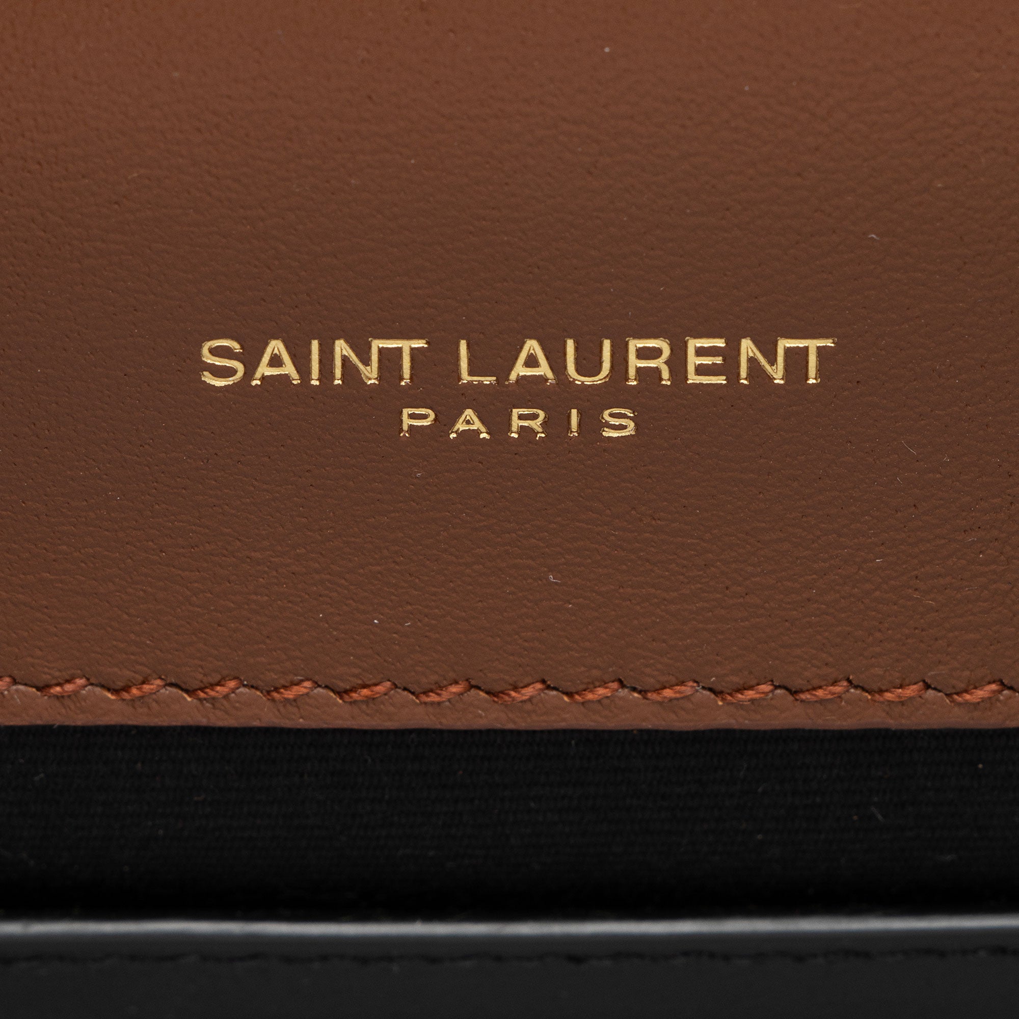 Saint Laurent Patent Leather Monogram Kate Small Shoulder Bag