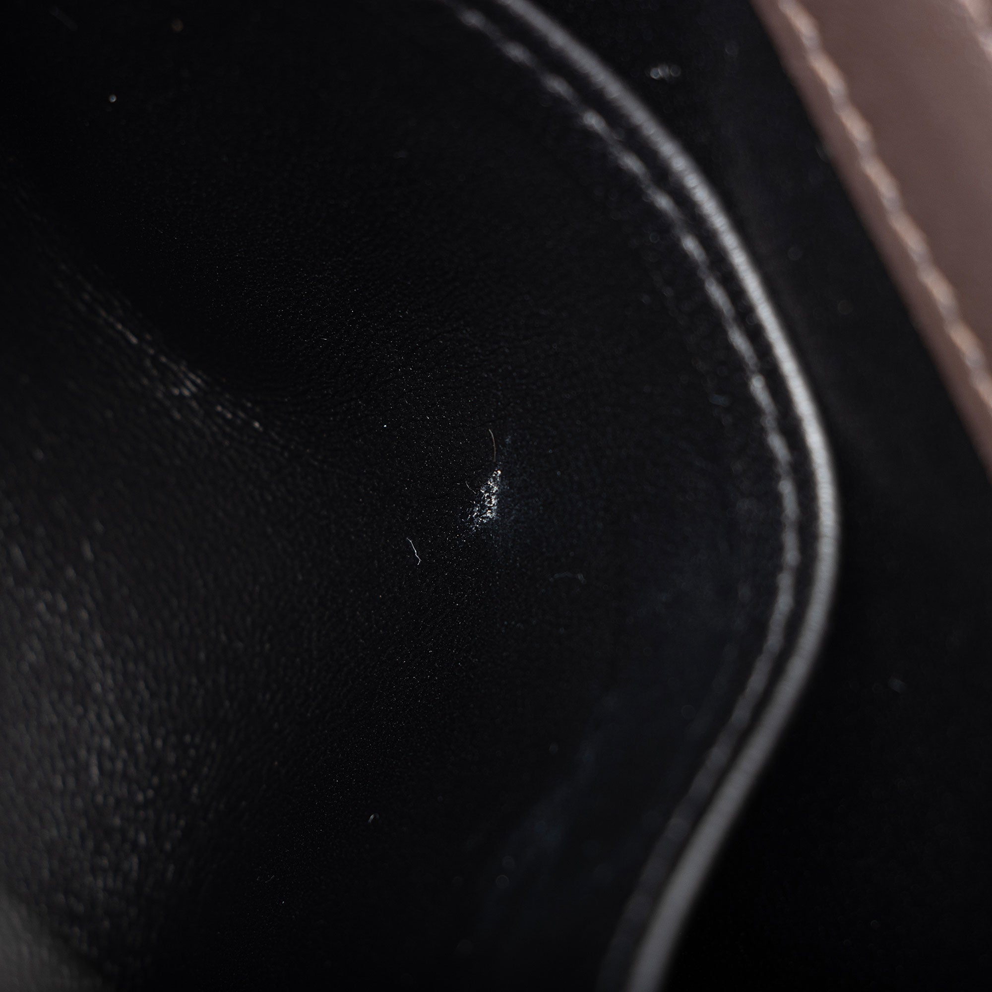 Saint Laurent Patent Leather Monogram Uptown Chain Wallet