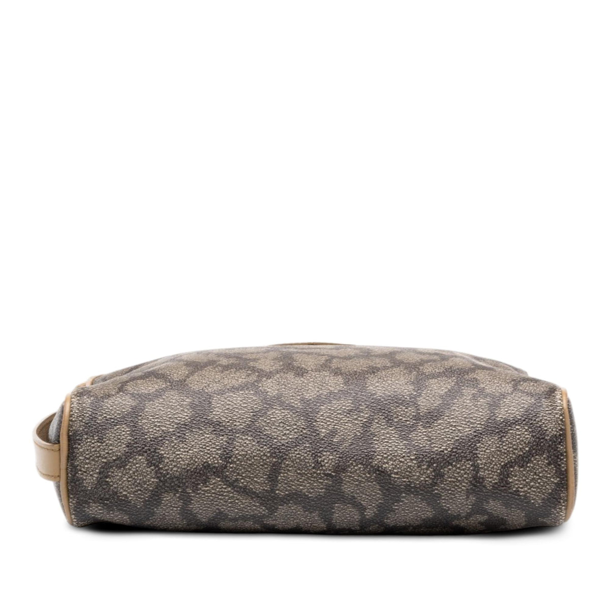 Saint Laurent Printed Coated Canvas Clutch