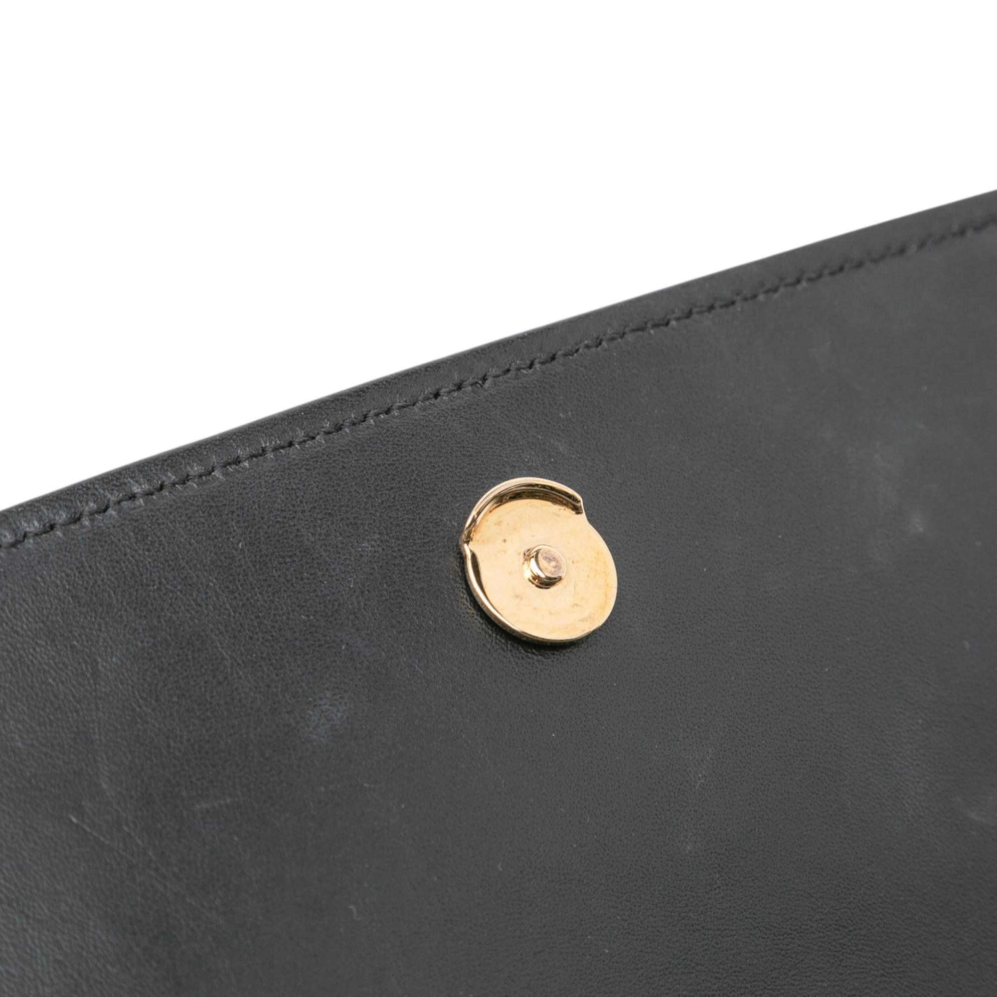 Saint Laurent Quilted Calfskin Victoire Chain Crossbody
