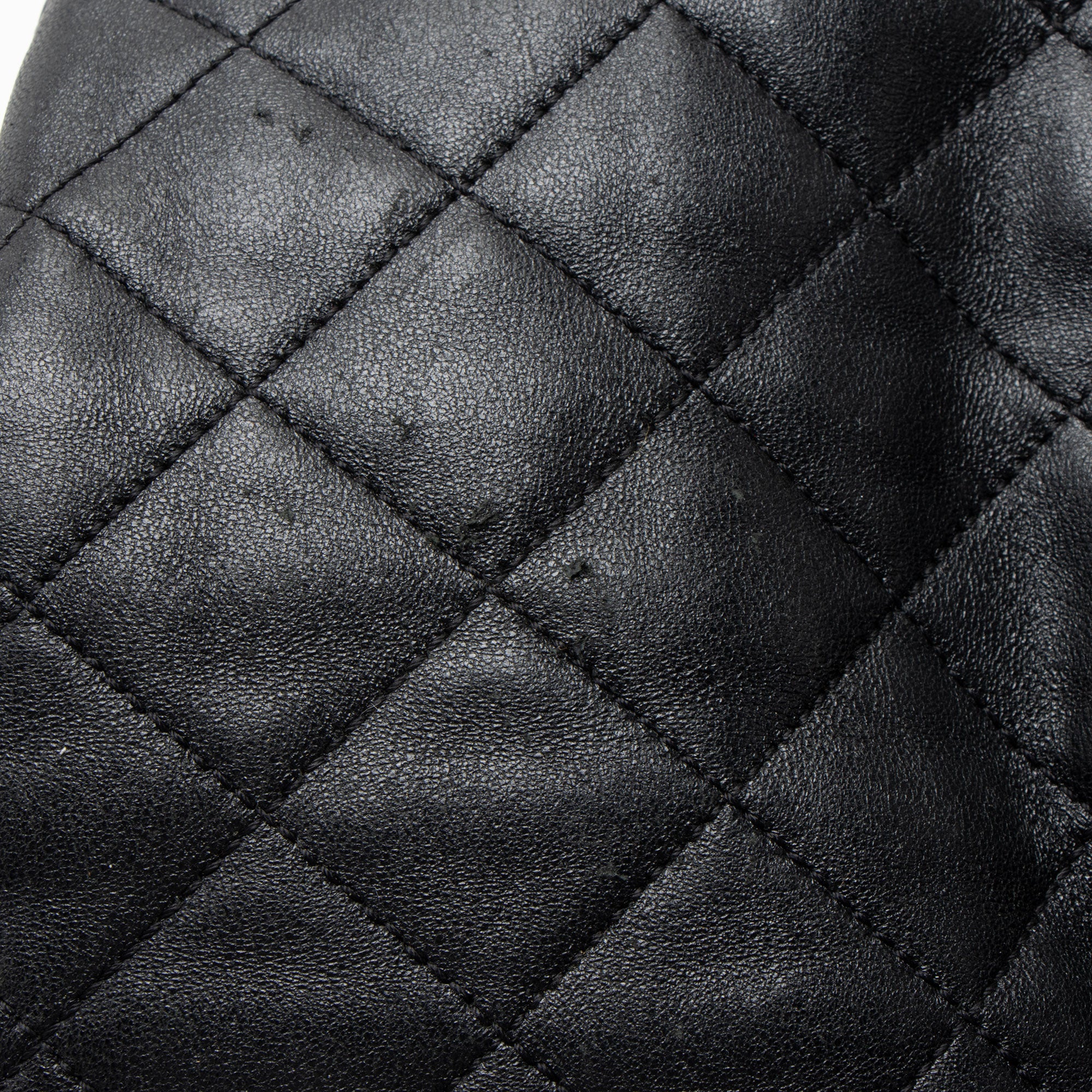 Saint Laurent Quilted Lambskin Monogram Icare Maxi Shopping Tote