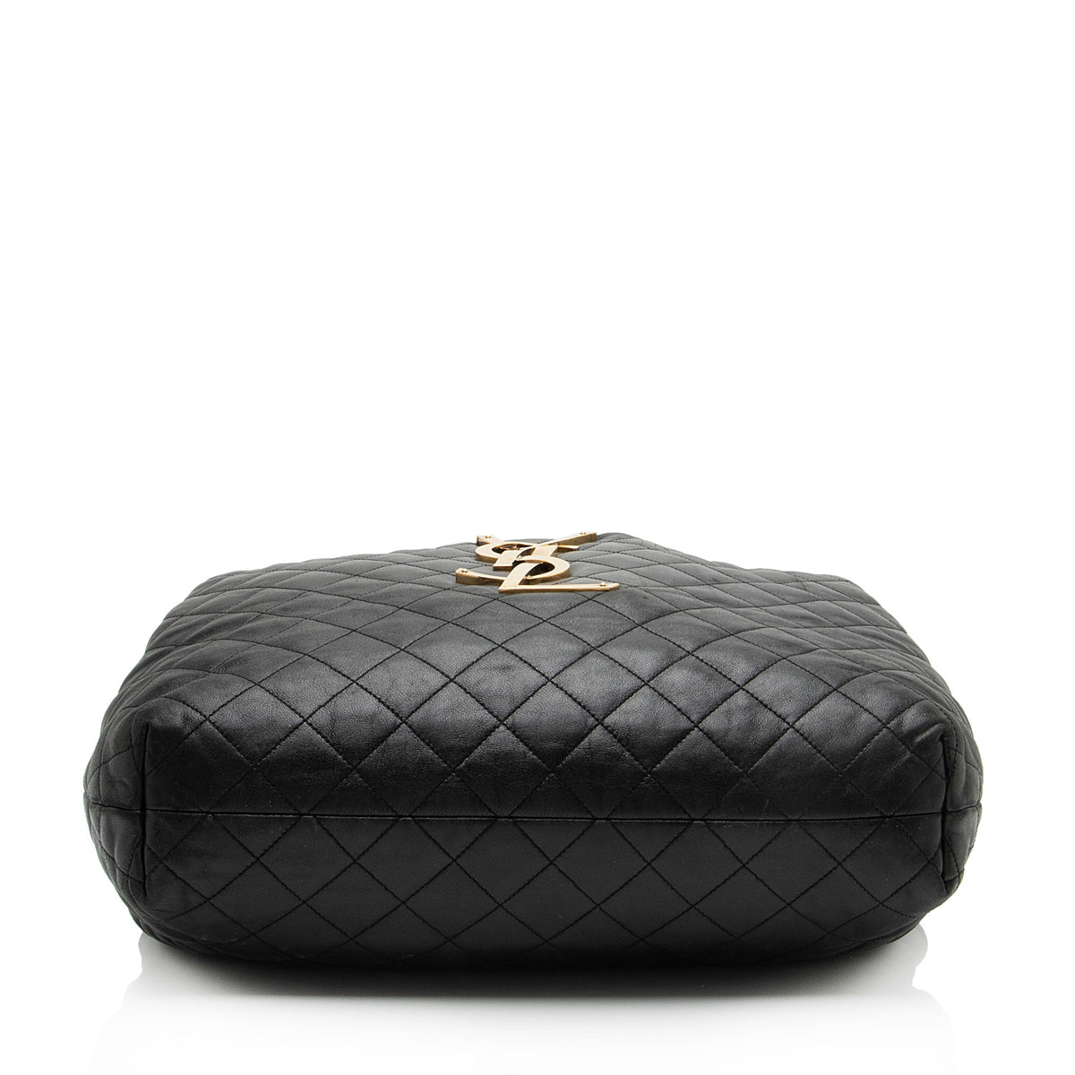 Saint Laurent Quilted Lambskin Monogram Icare Maxi Shopping Tote