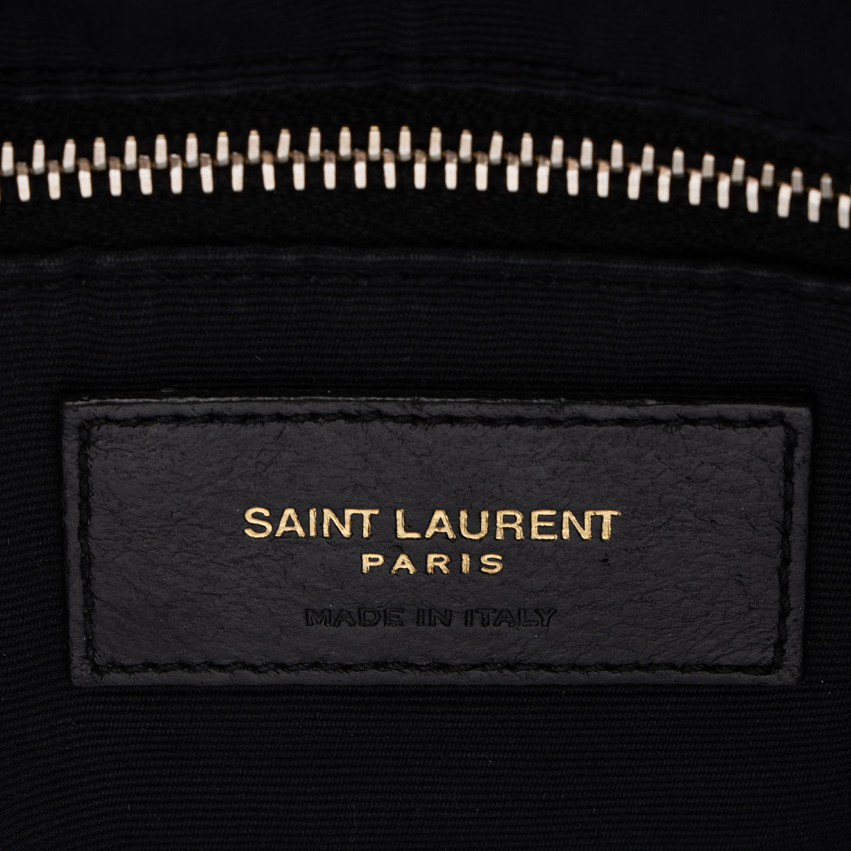 Saint Laurent Quilted Lambskin Monogram Icare Maxi Shopping Tote