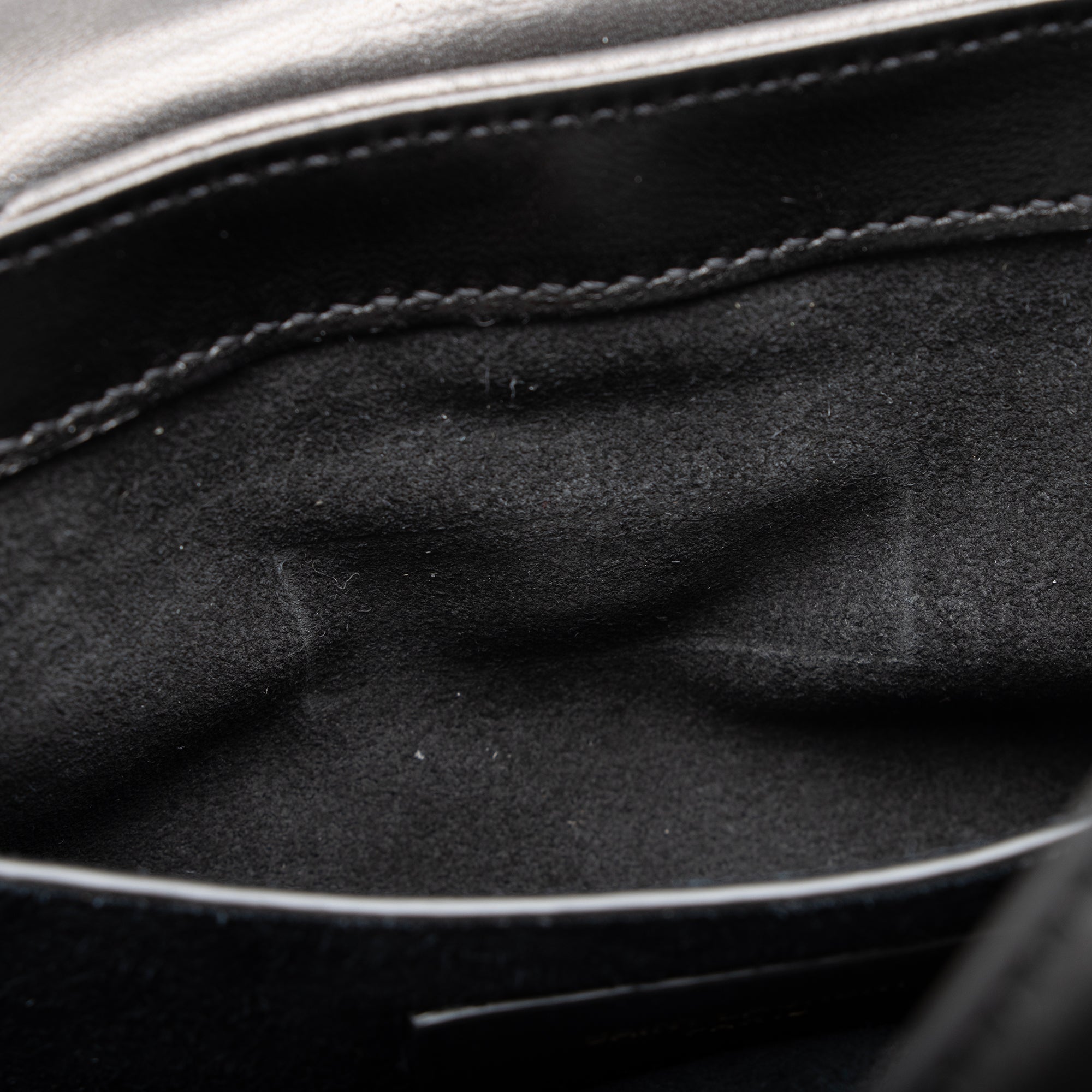 Saint Laurent Quilted Lambskin Monogram Le 57 Hobo (SHF-tj7V1J)