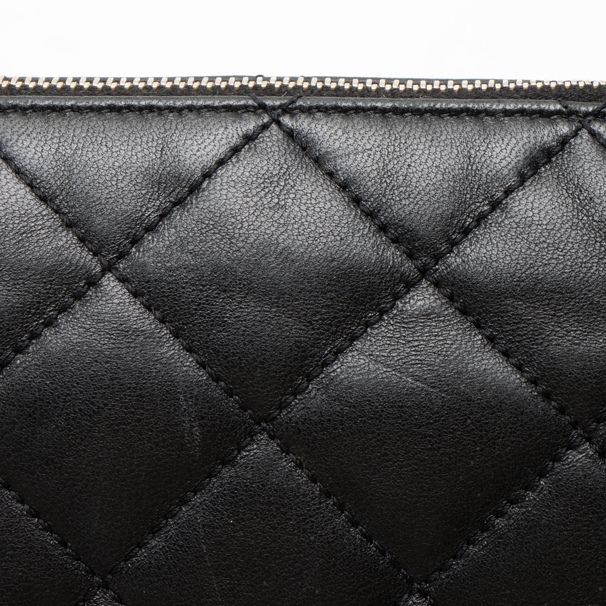 Saint Laurent Quilted Lambskin Pouch