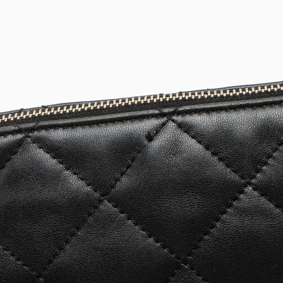 Saint Laurent Quilted Lambskin Pouch