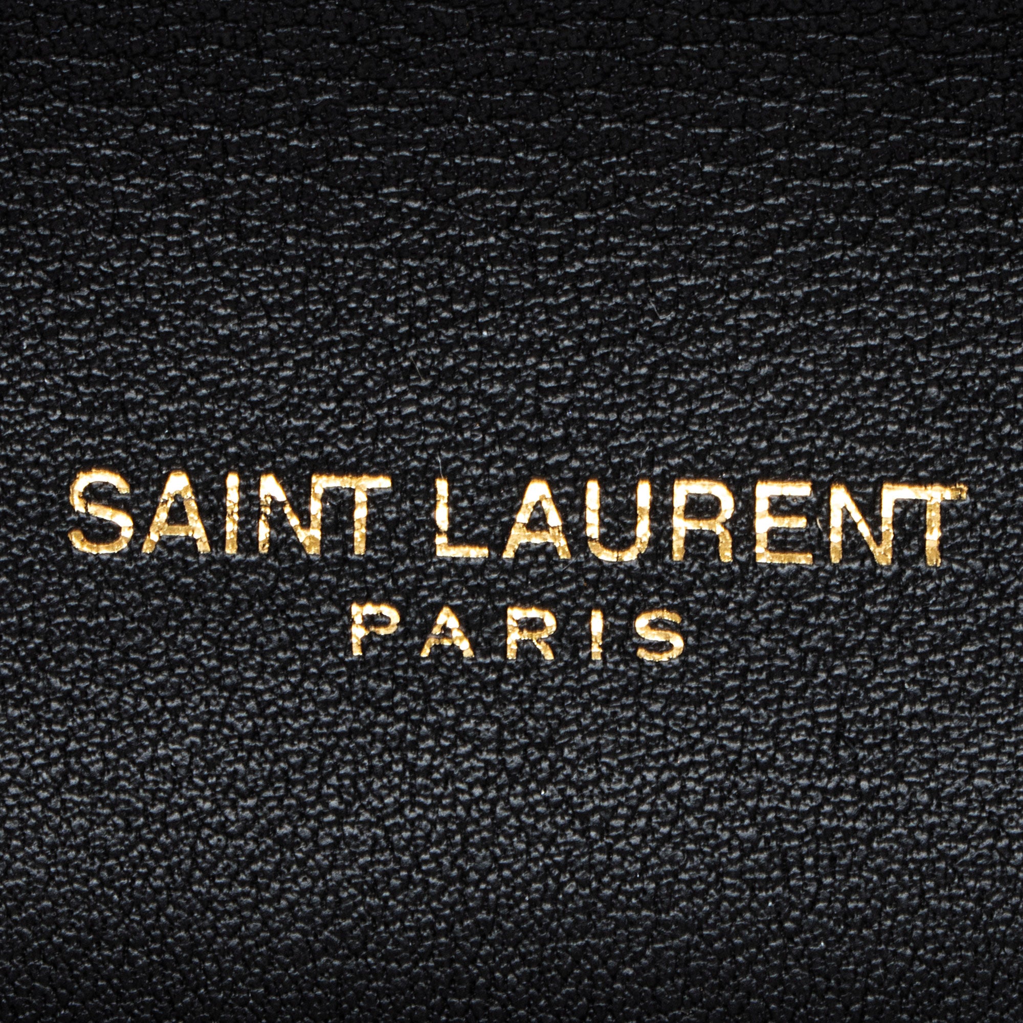 Saint Laurent Raffia Leather Kaia Medium Shoulder Bag