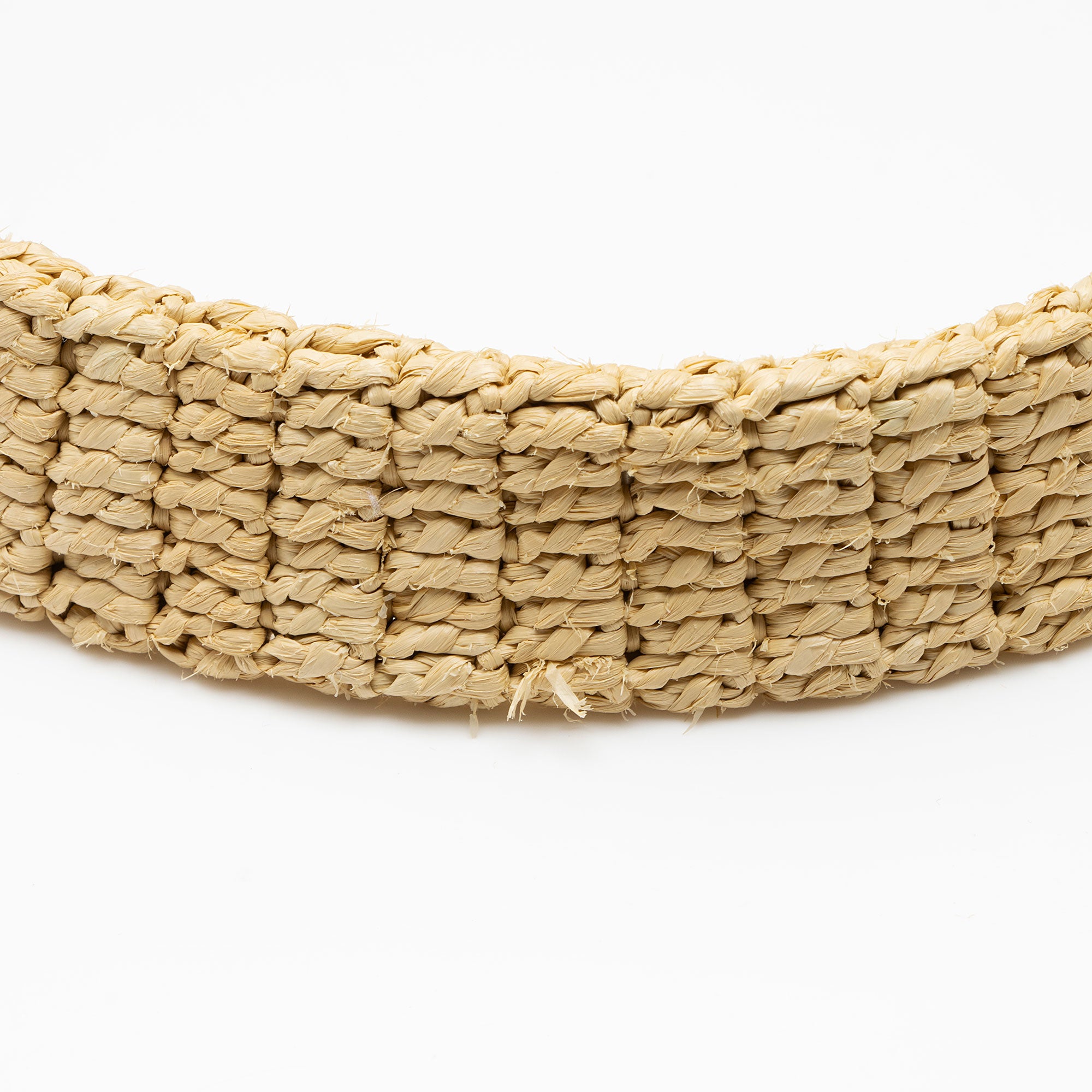 Saint Laurent Raffia Logo Tote