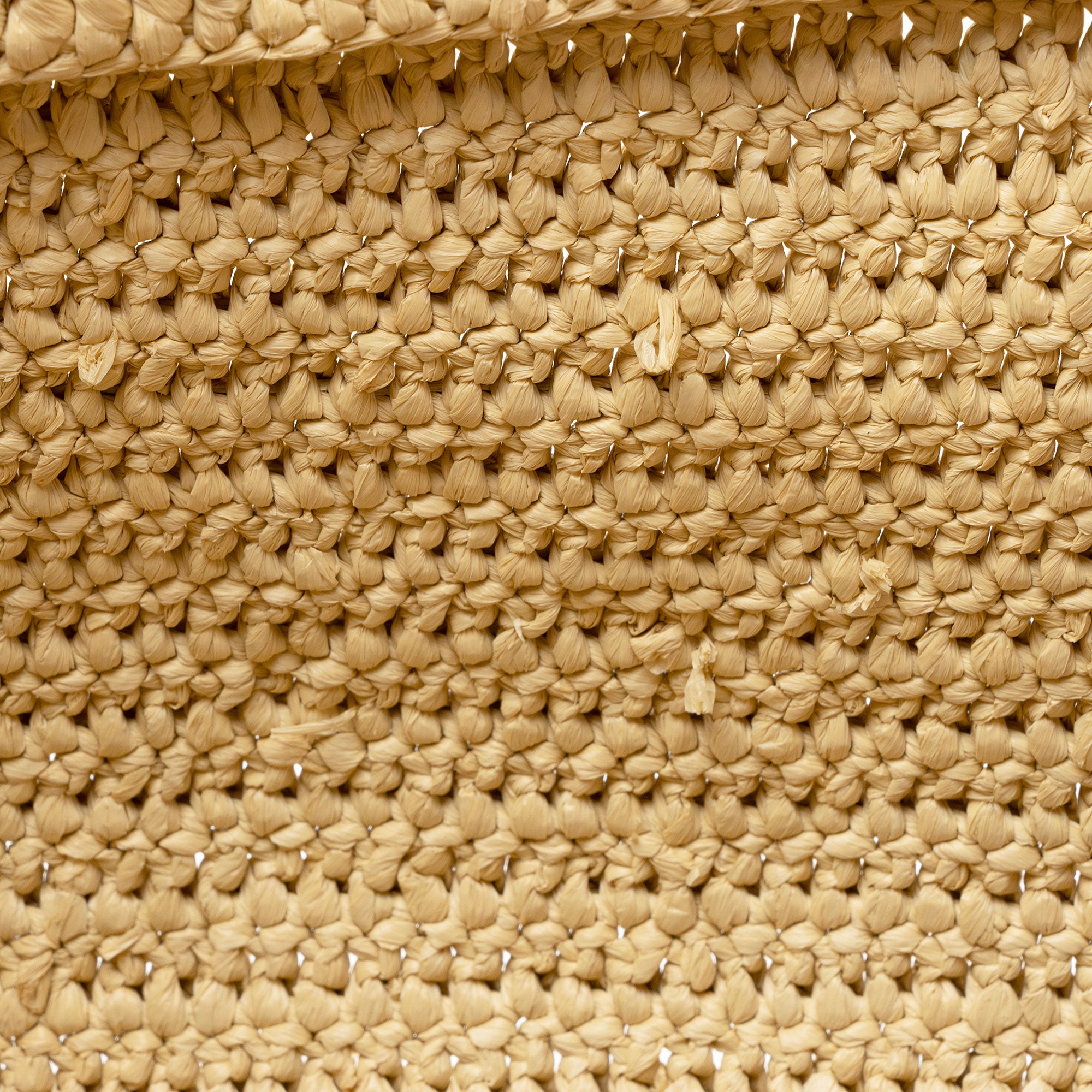 Saint Laurent Raffia Logo Tote