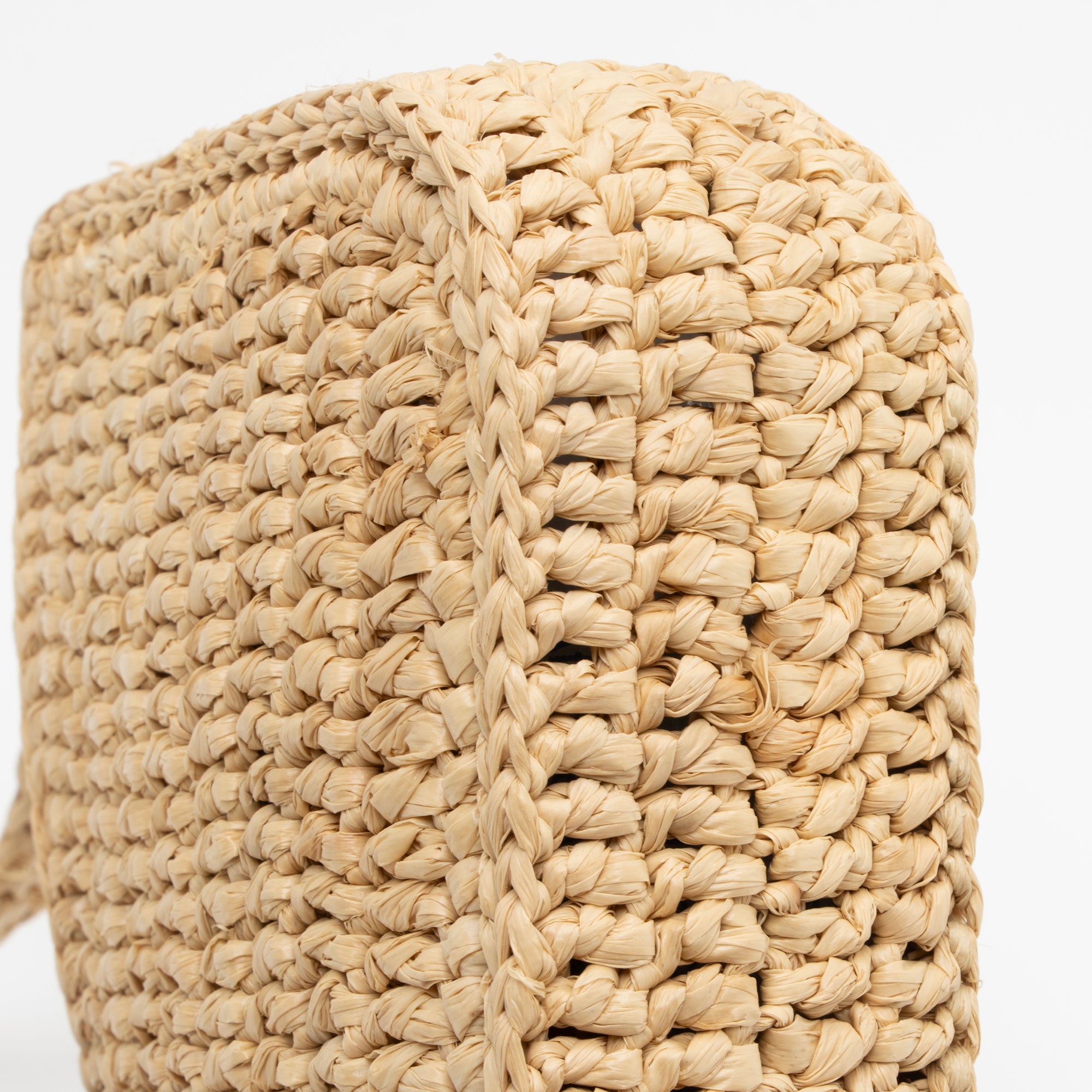 Saint Laurent Raffia Monogram Le 5 A 7 Mini Hobo (SHF-jfWkf8)