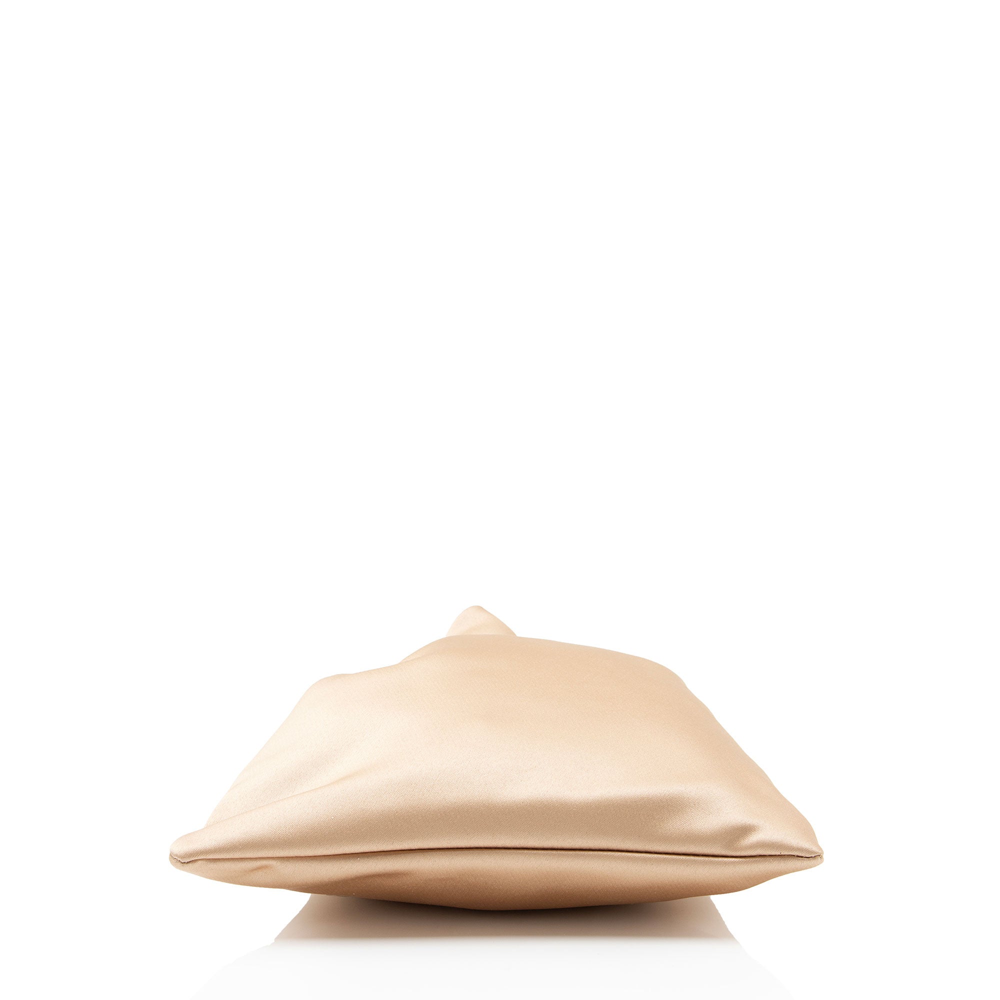 Saint Laurent Satin Logo Evening Pouch