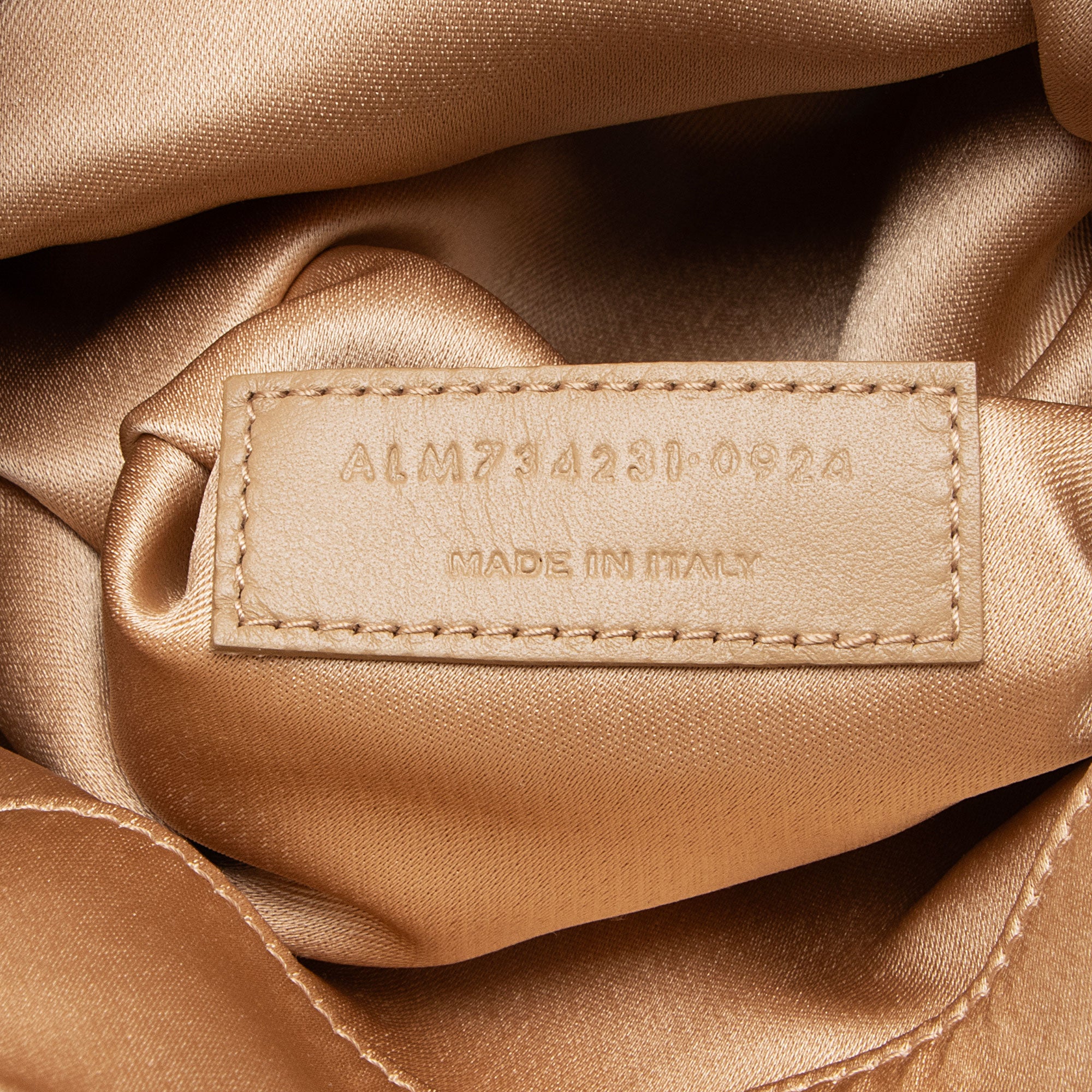 Saint Laurent Satin Logo Evening Pouch
