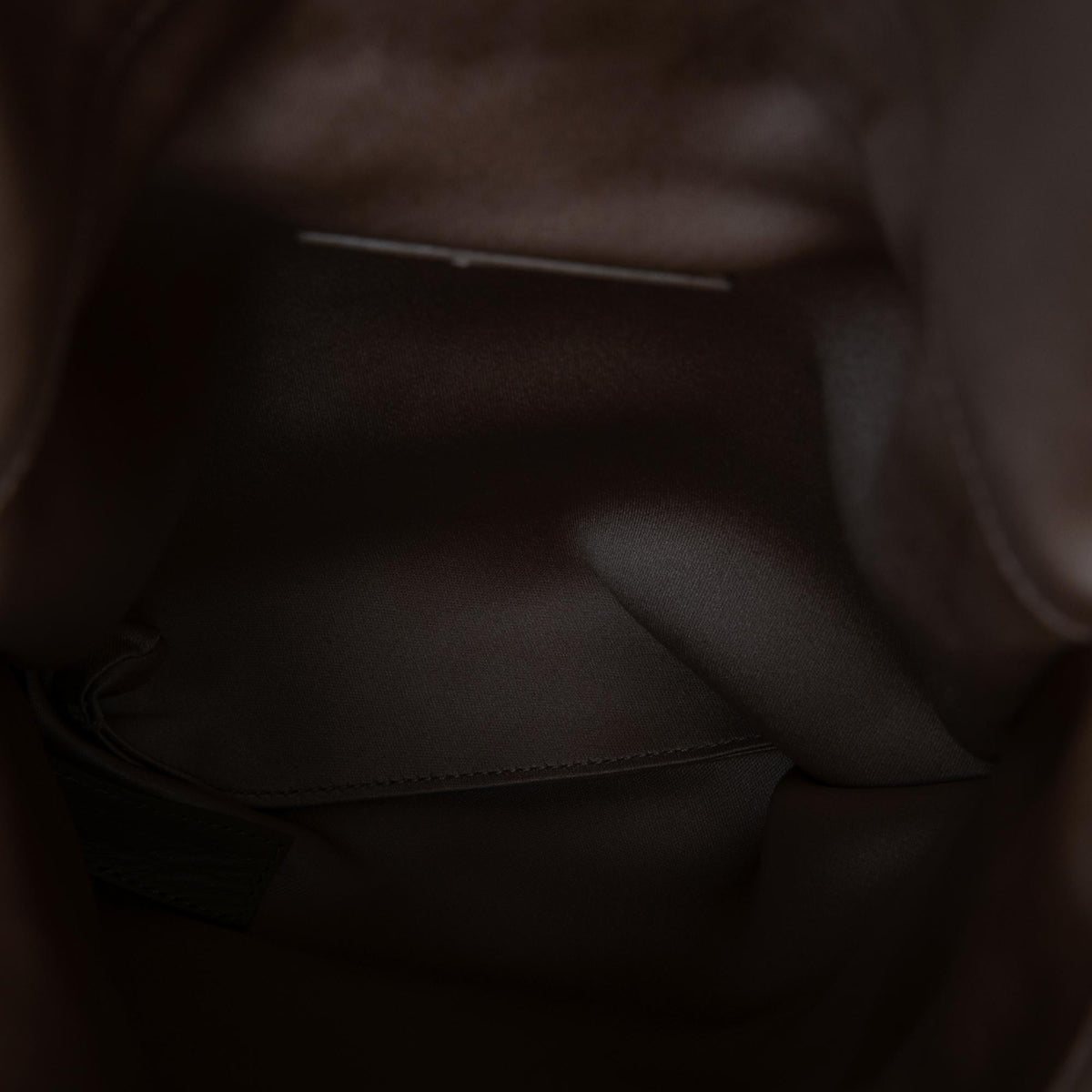 Saint Laurent Satin Monogram Evening Pouch