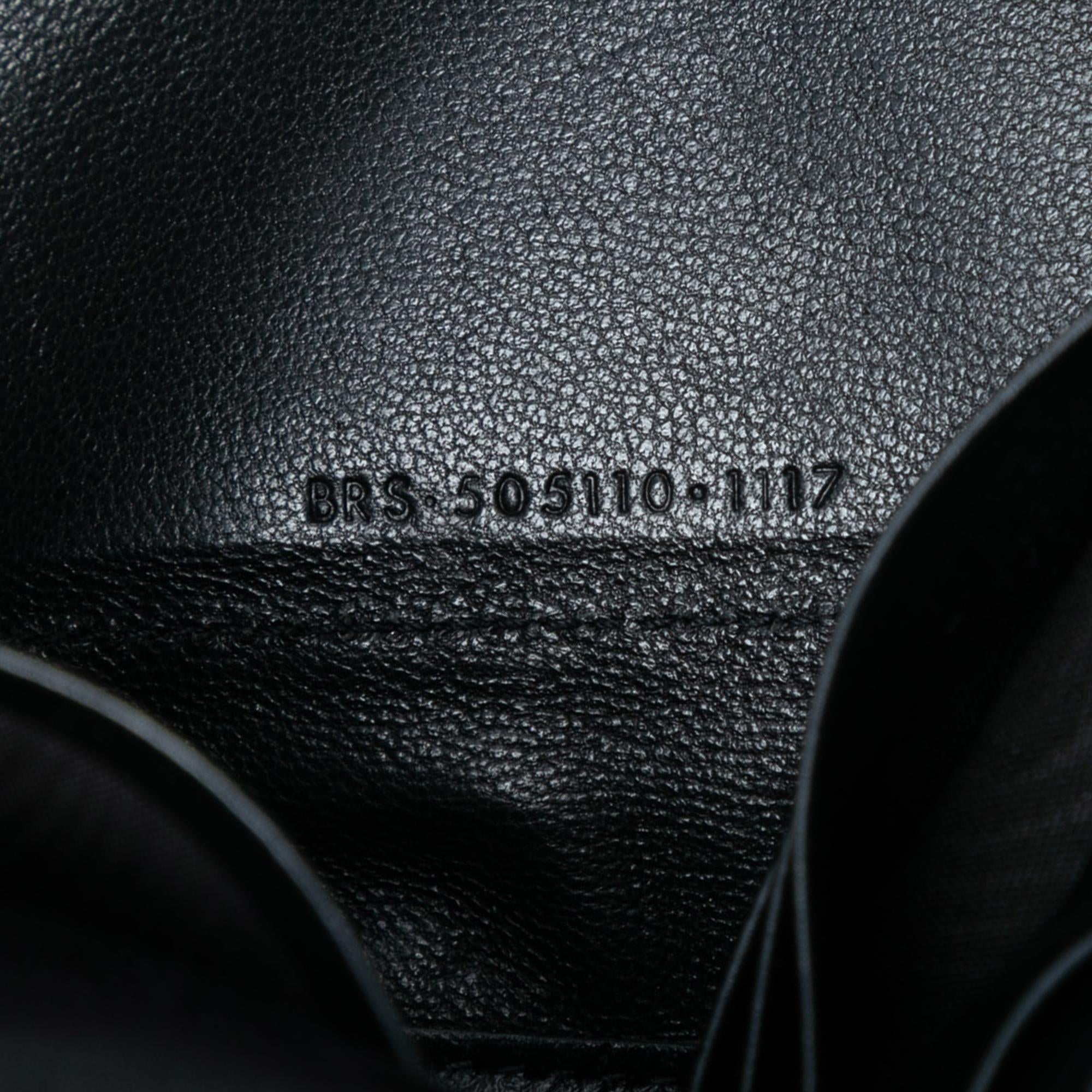 Saint Laurent Sequin Monogram Kate Wallet on Chain