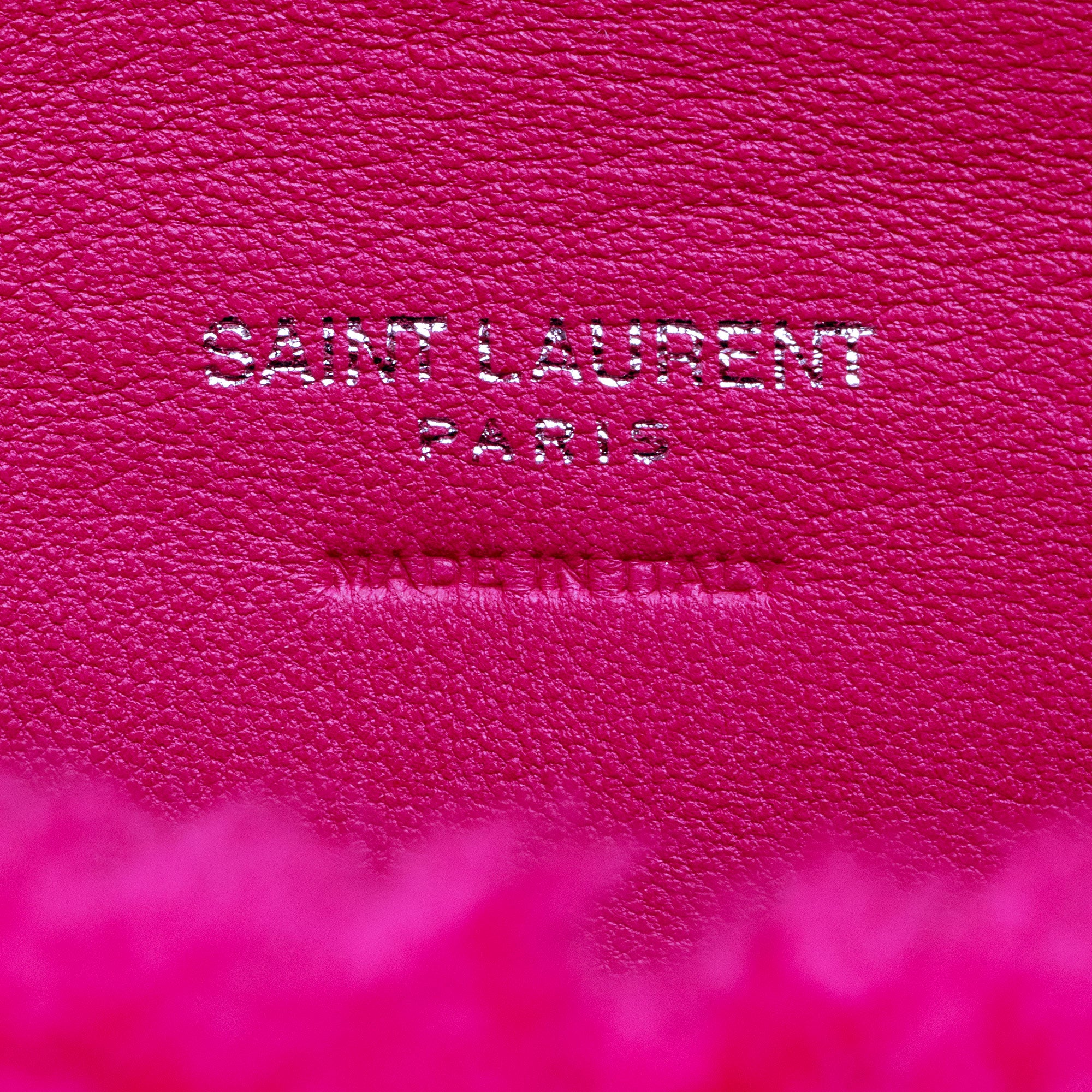 Saint Laurent Shearling Puffer LouLou Clutch (SHF-ykqS9v)