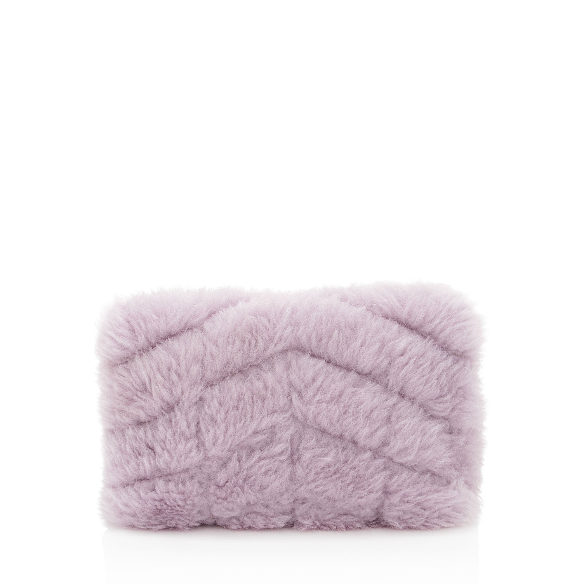 Saint Laurent Shearling Puffer LouLou Clutch