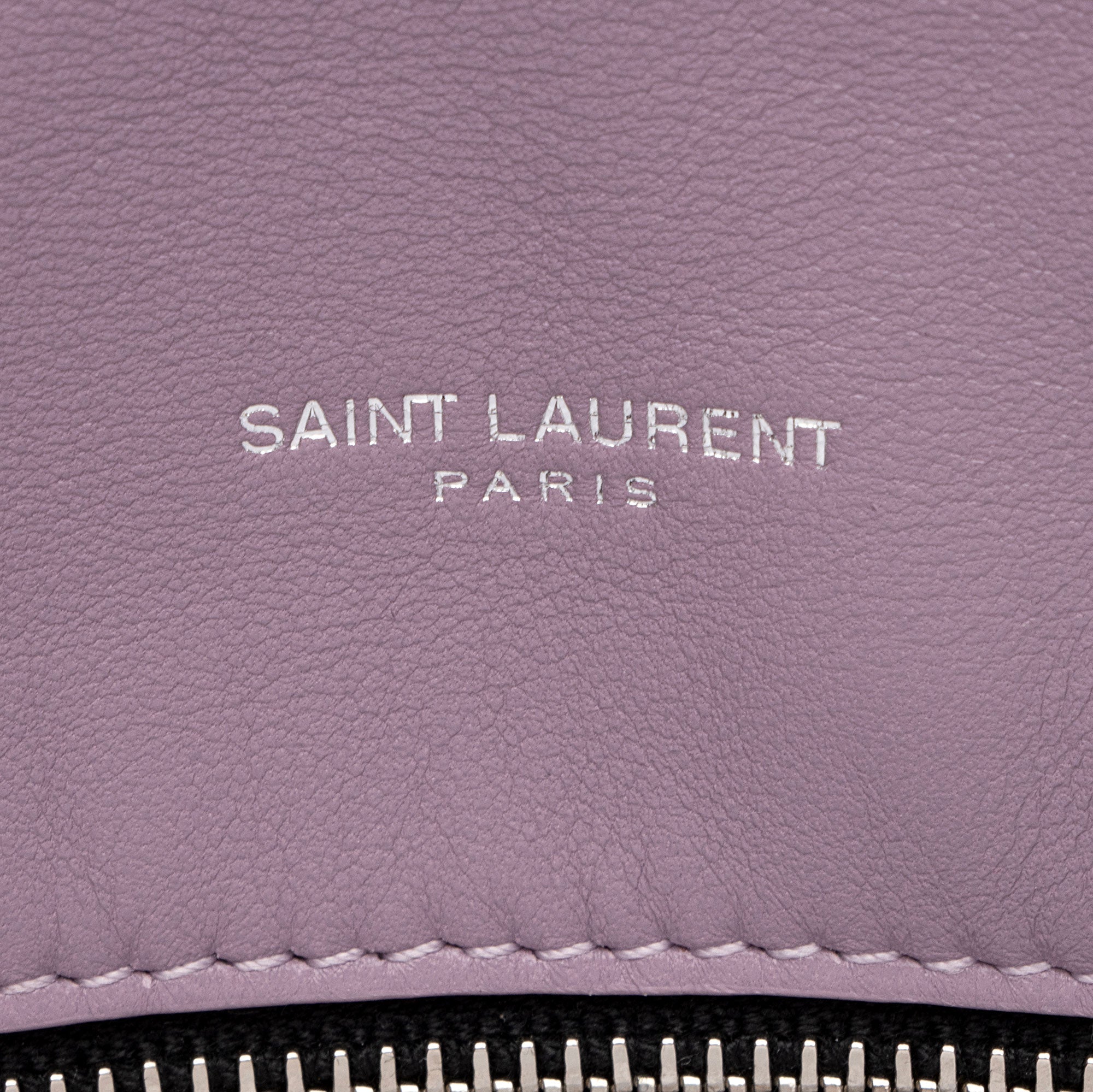 Saint Laurent Shearling Puffer LouLou Small Shoulder Bag (SHF-cAezS0)