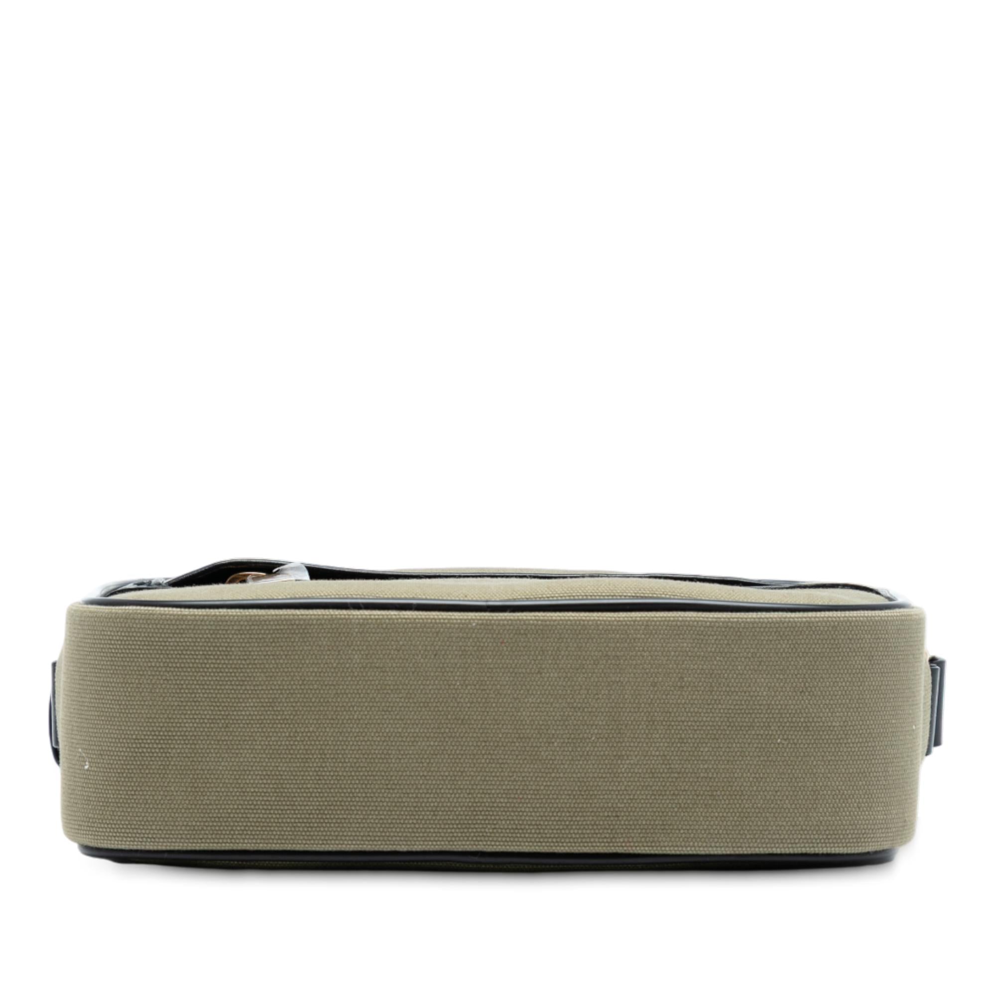 Saint Laurent Small Canvas Camp Camera Bag
