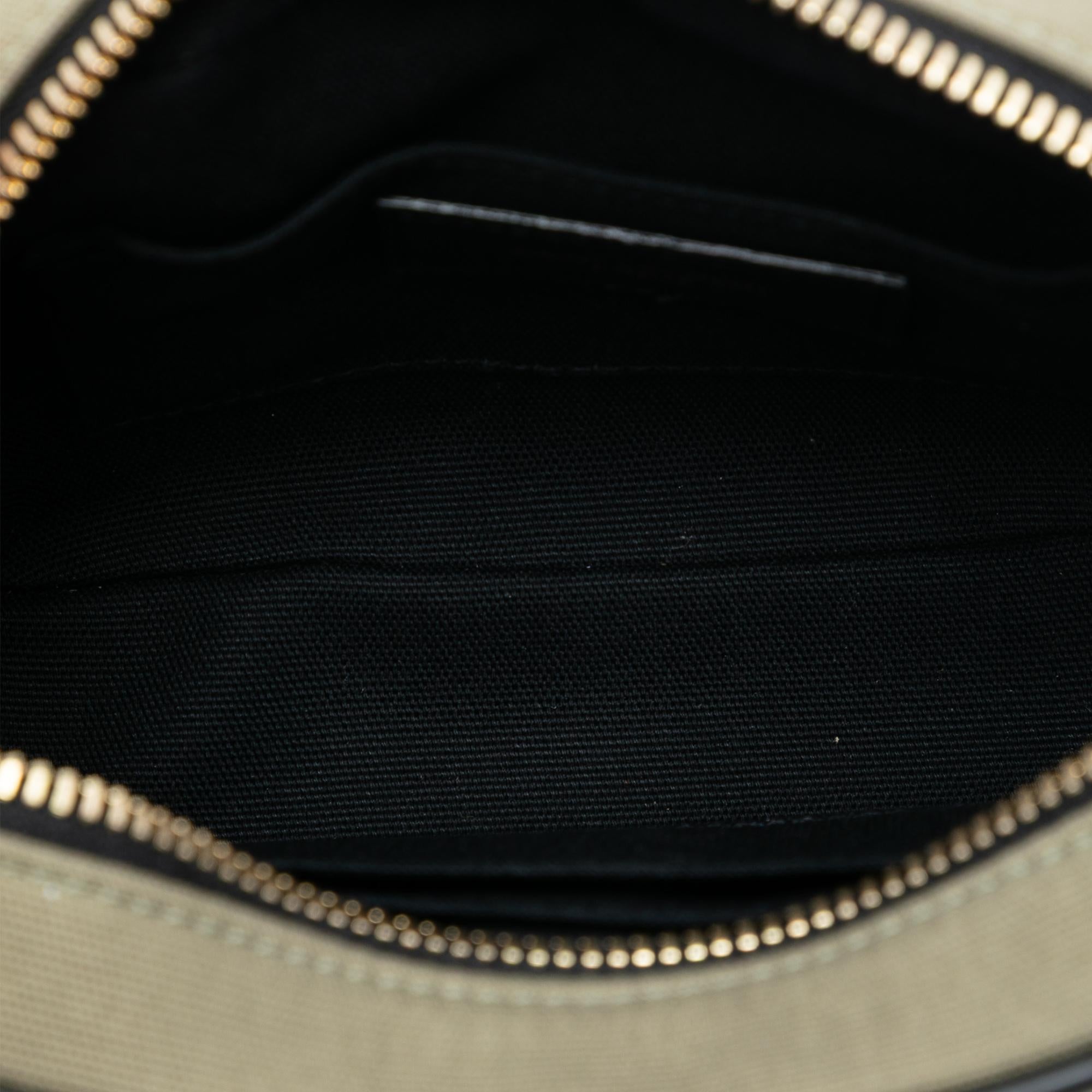 Saint Laurent Small Canvas Camp Camera Bag