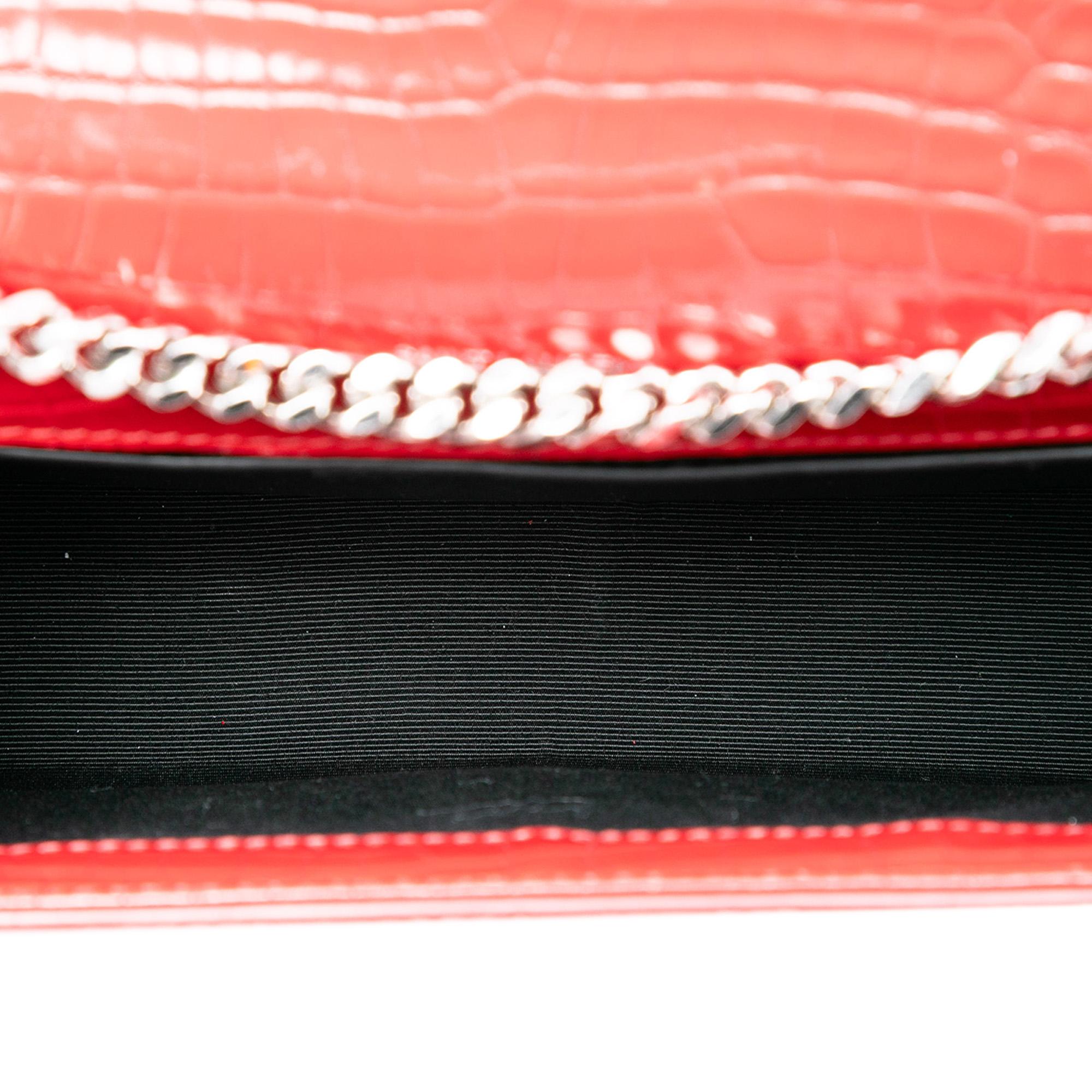 Saint Laurent Small Embossed Leather Kate Tassel Crossbody