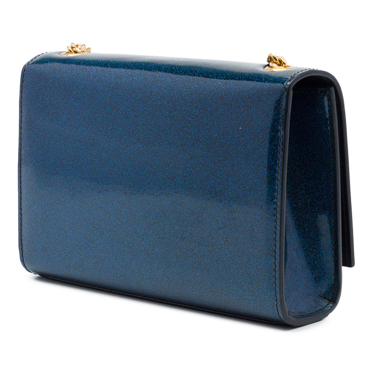 Saint Laurent Small Glitter Patent Kate Crossbody